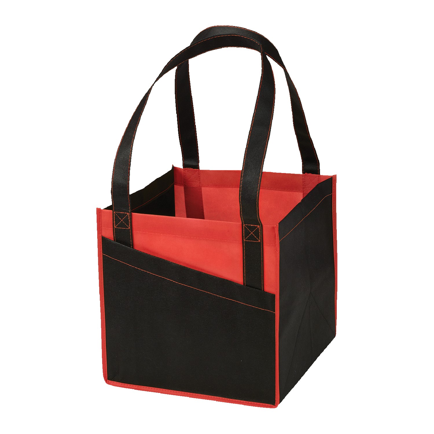 Picture of Cube Non-Woven Utility Tote Bag