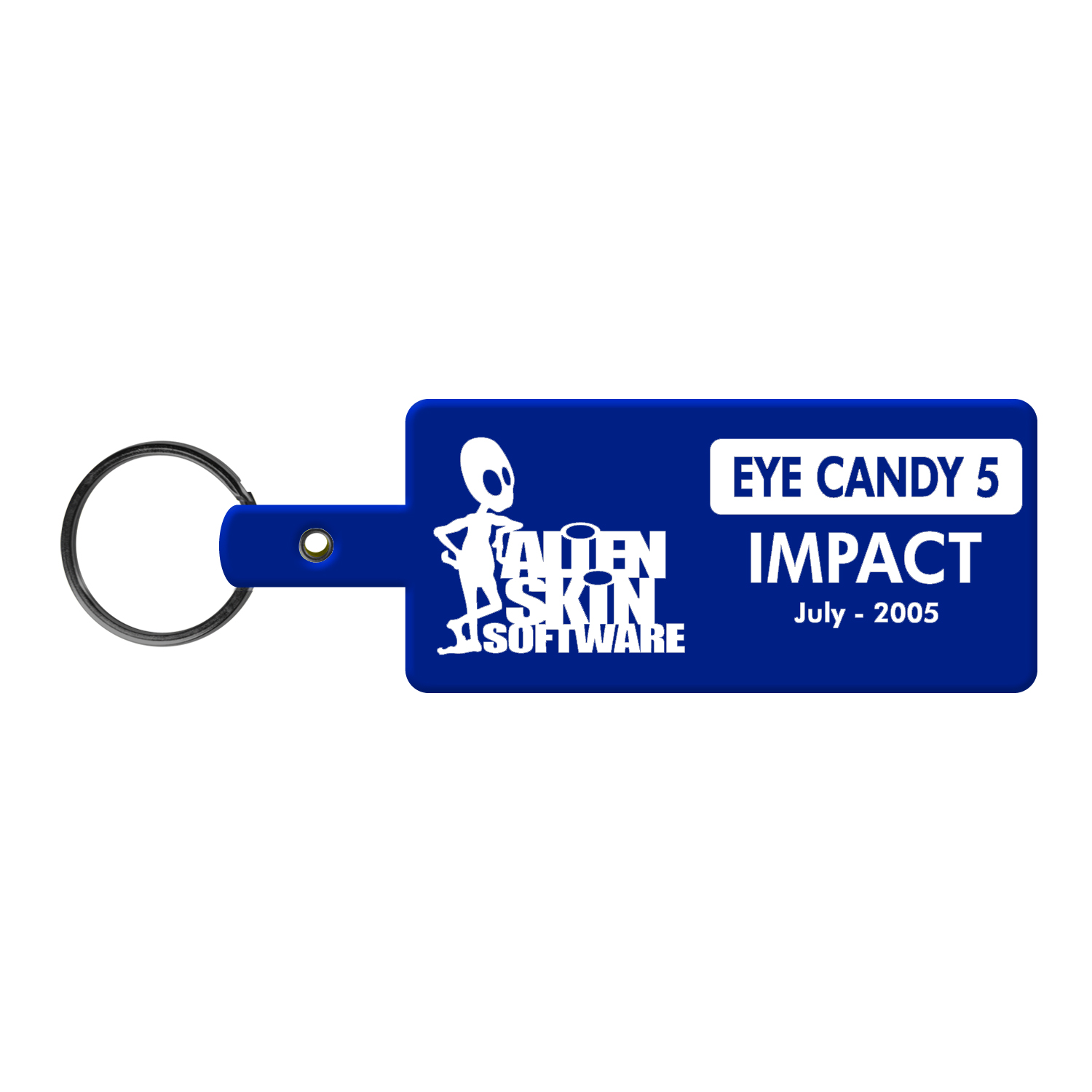 Picture of Rectangle Shape Flexible Key Tag