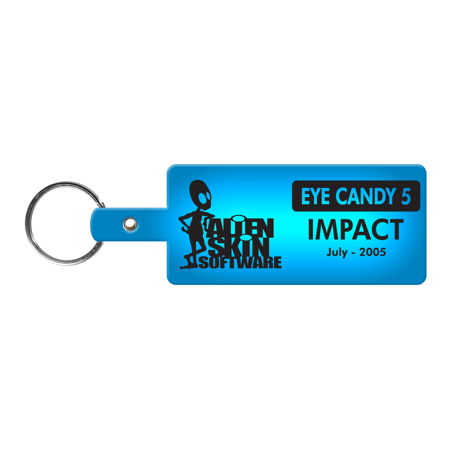 Picture of Rectangle Shape Flexible Key Tag