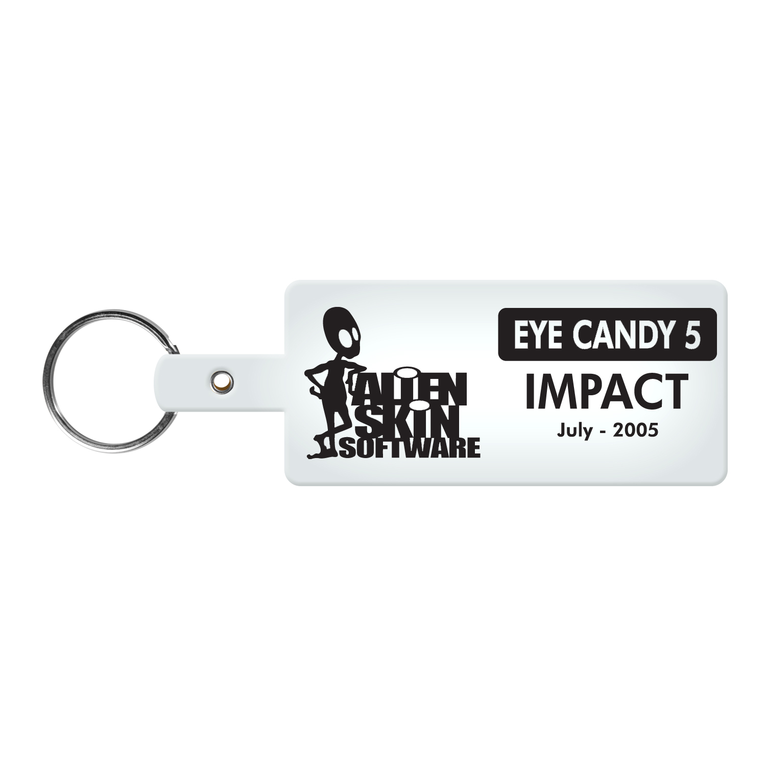 Picture of Rectangle Shape Flexible Key Tag