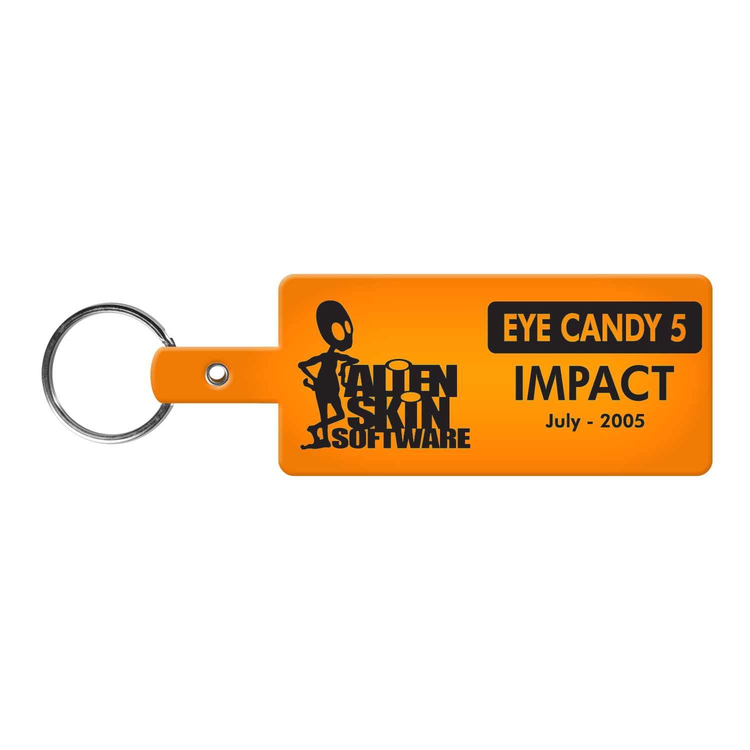 Picture of Rectangle Shape Flexible Key Tag