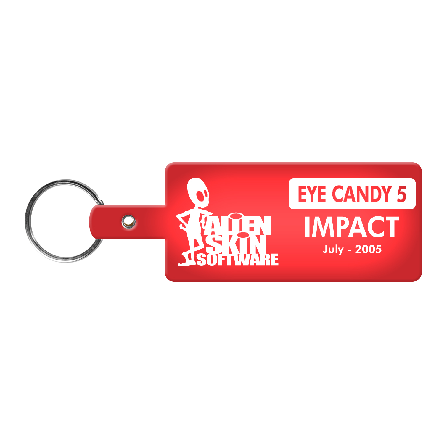 Picture of Rectangle Shape Flexible Key Tag