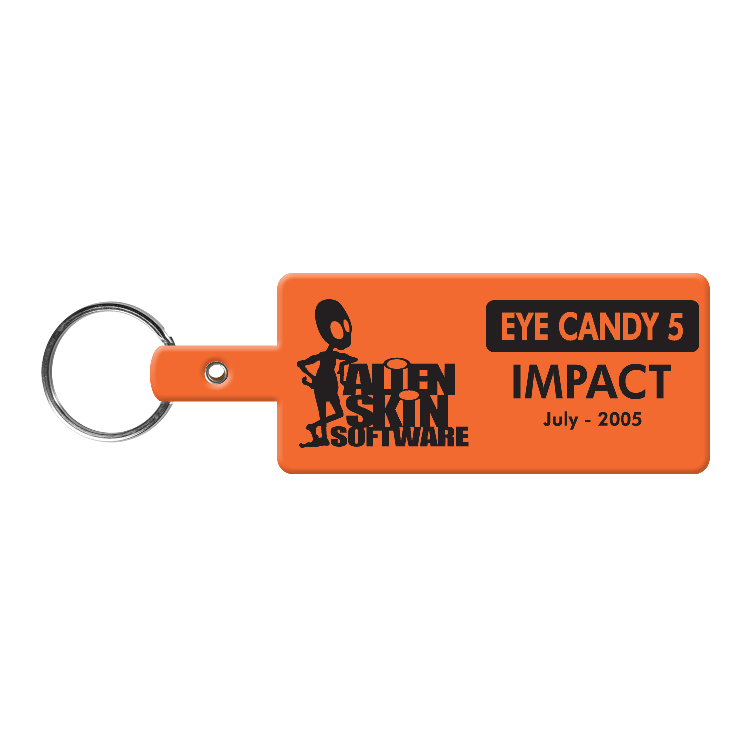 Picture of Rectangle Shape Flexible Key Tag