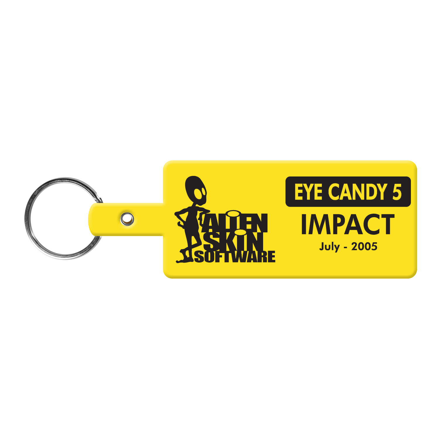 Picture of Rectangle Shape Flexible Key Tag
