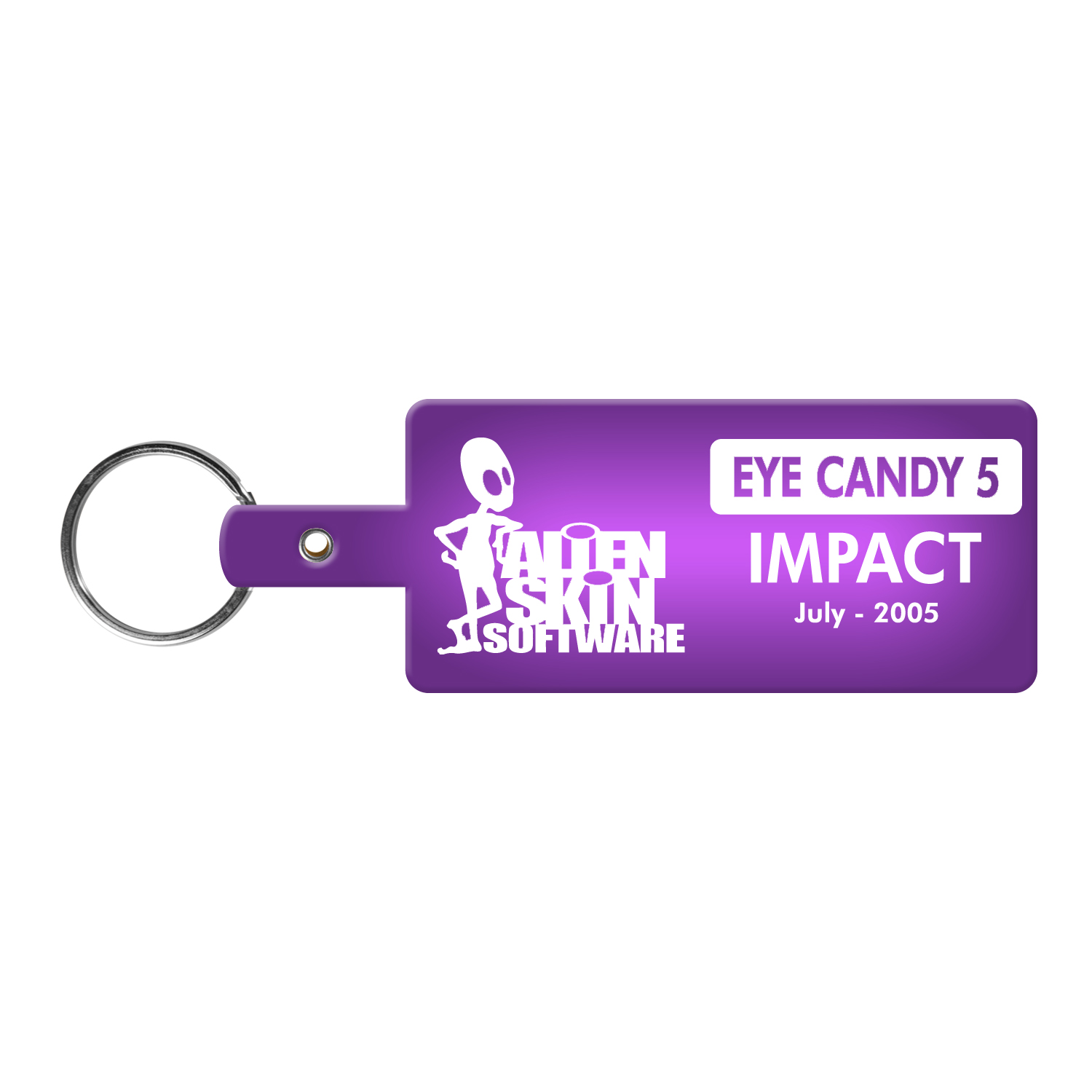 Picture of Rectangle Shape Flexible Key Tag
