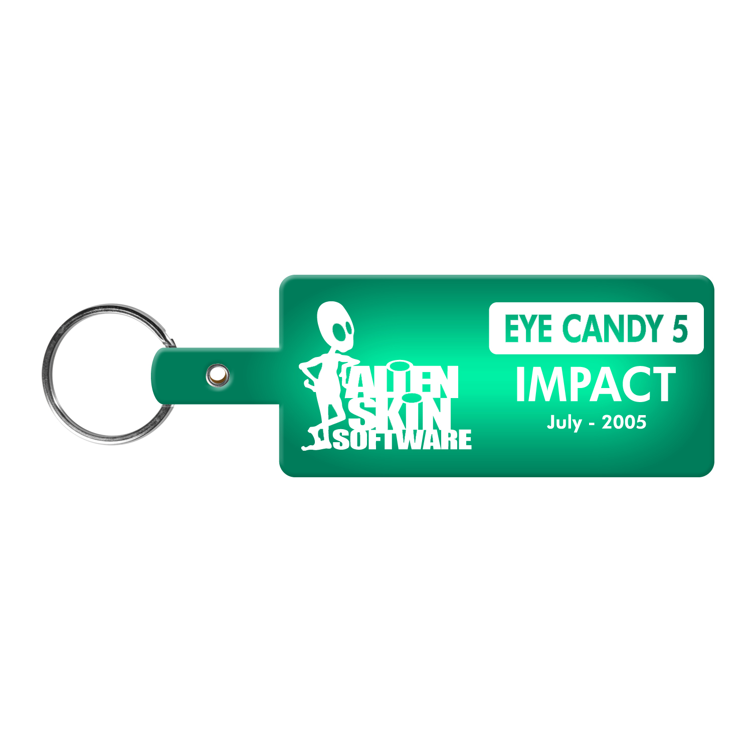 Picture of Rectangle Shape Flexible Key Tag