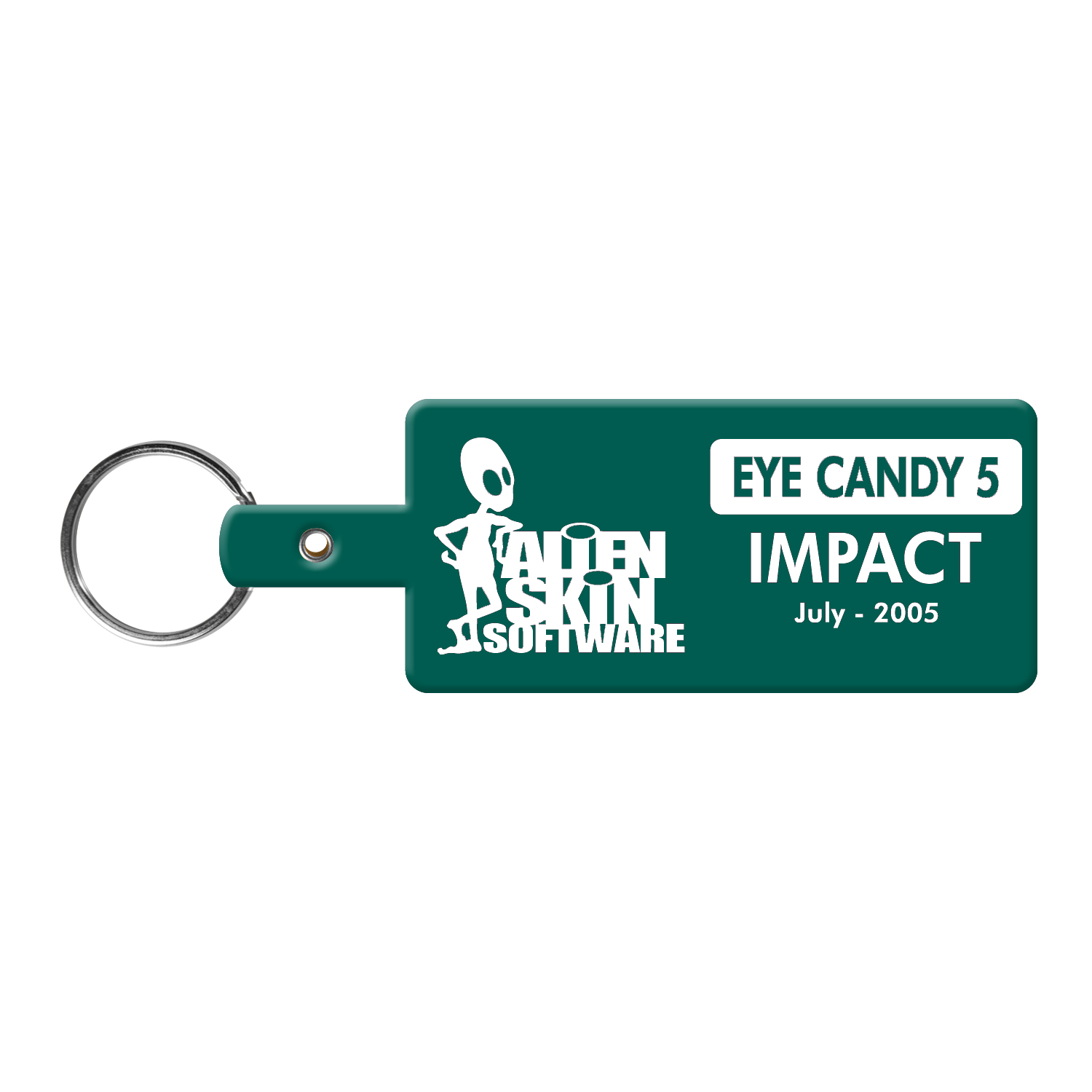 Picture of Rectangle Shape Flexible Key Tag