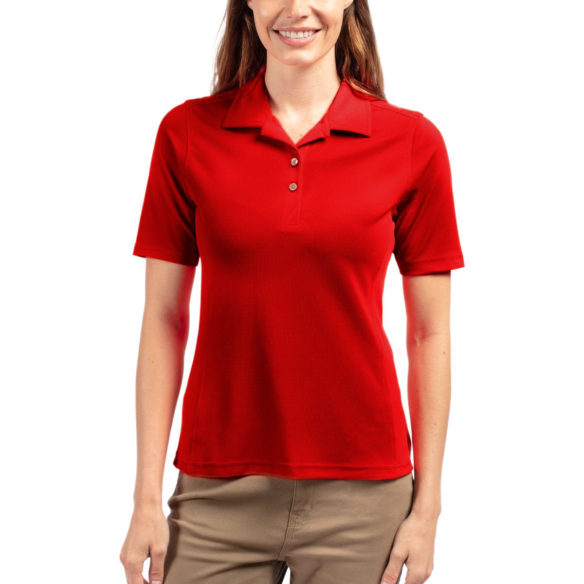 Picture of Cutter & Buck Women's Virtue Recycled Featherlight Pique