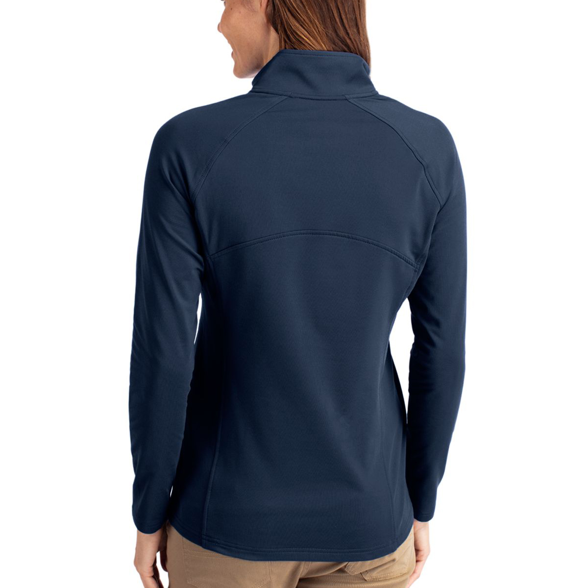 Picture of Cutter & Buck Women's Adapt Recycled Soft Knit Half Zip