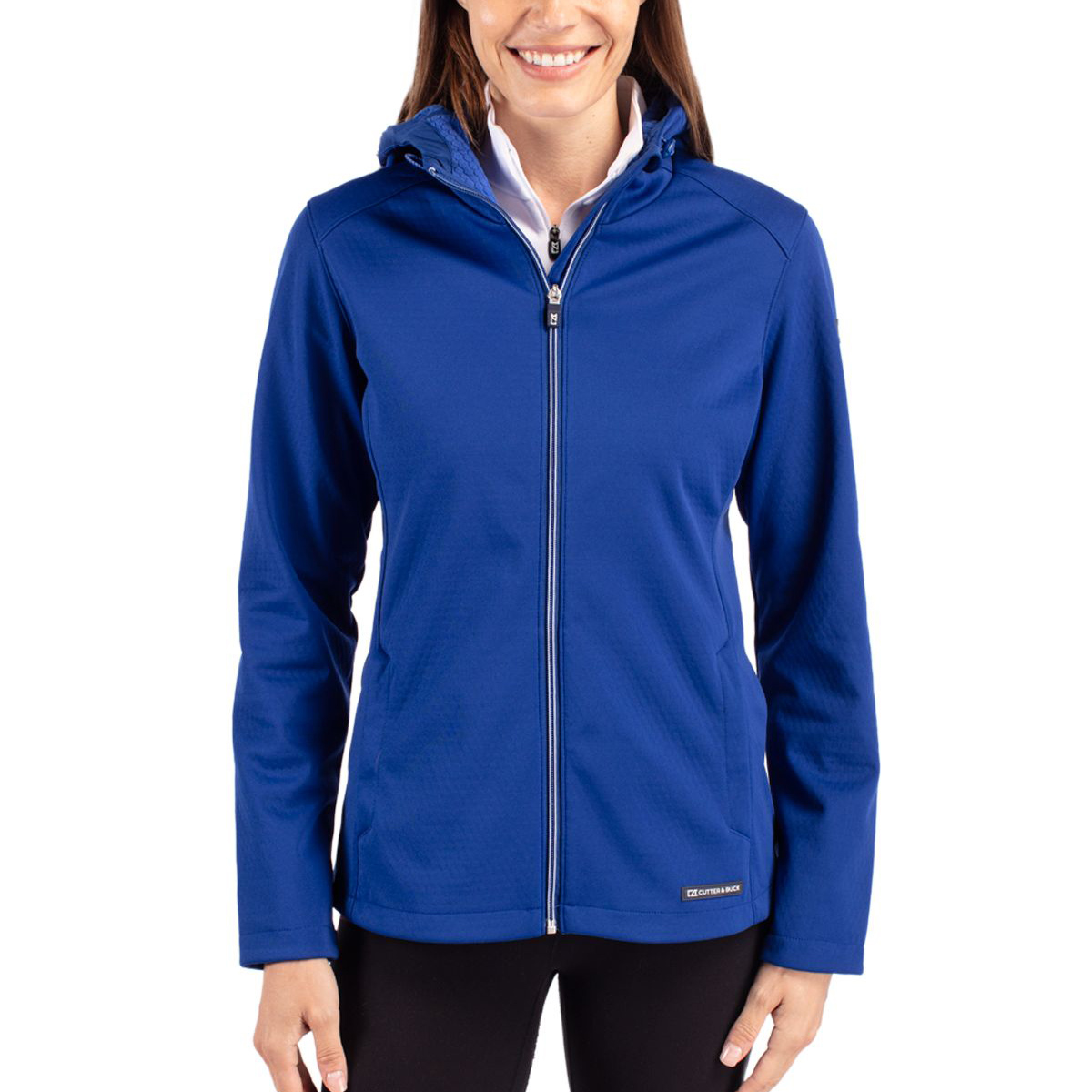 Picture of Cutter & Buck Women's Evoke Recycled Honeycomb Hooded Jacket
