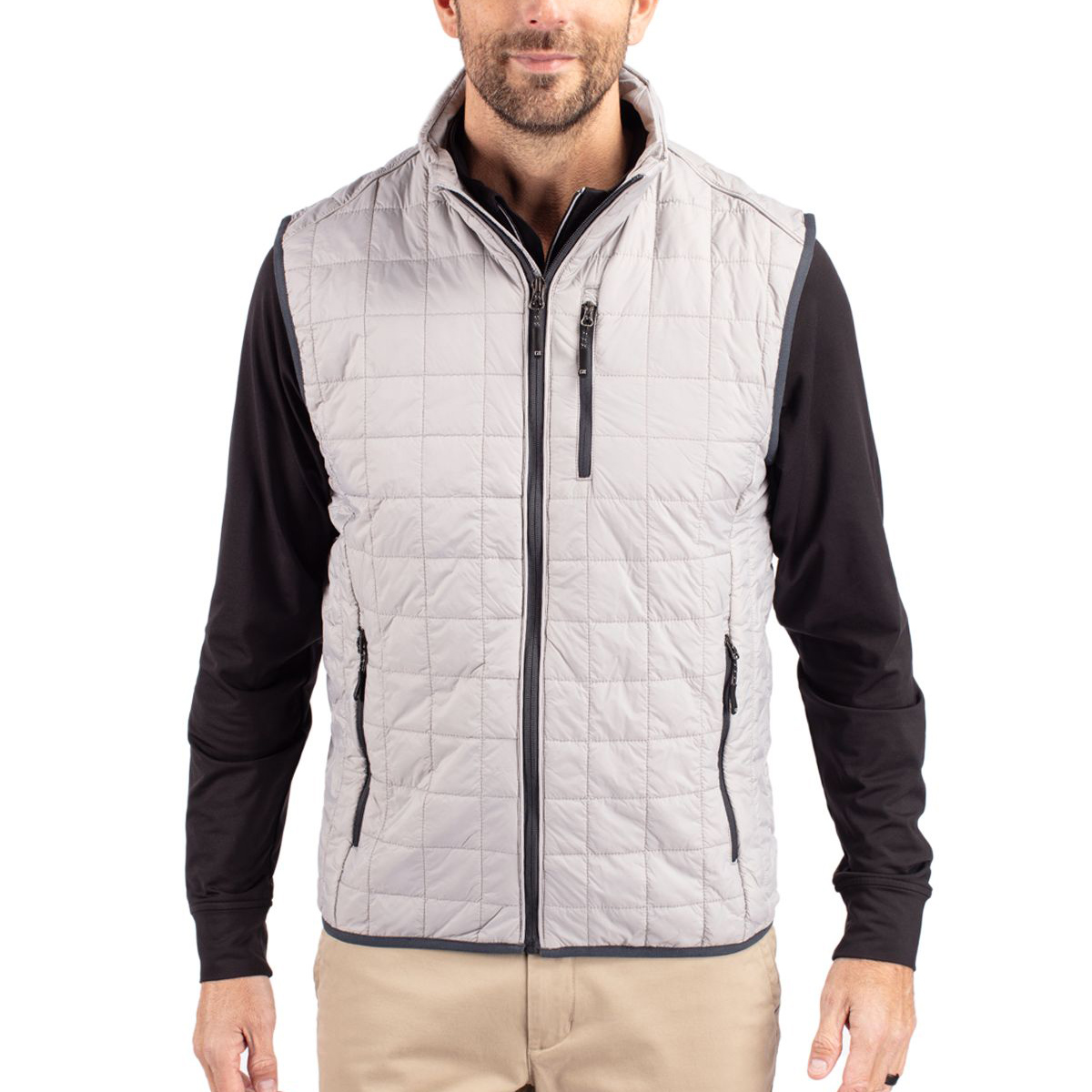 Picture of Cutter & Buck Men's Rainier Insulated Puffer Vest