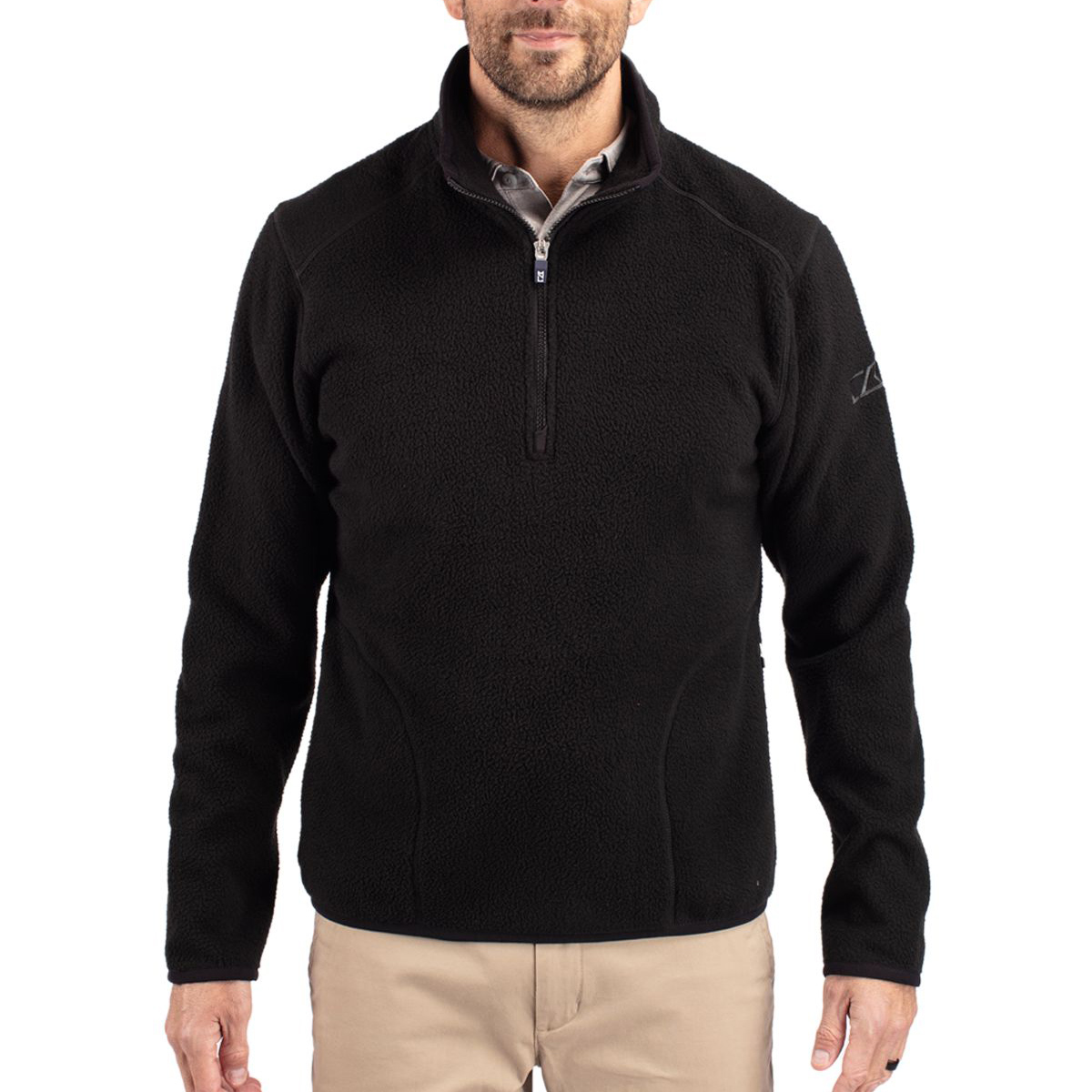 Picture of Cutter & Buck Men's Cascade Recycled Sherpa Fleece Jacket