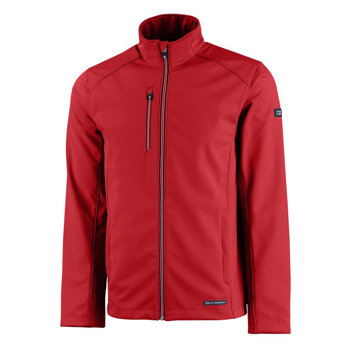 Picture of Cutter & Buck Men's Evoke Recycled Honeycomb Fleece Full-Zip Jacket