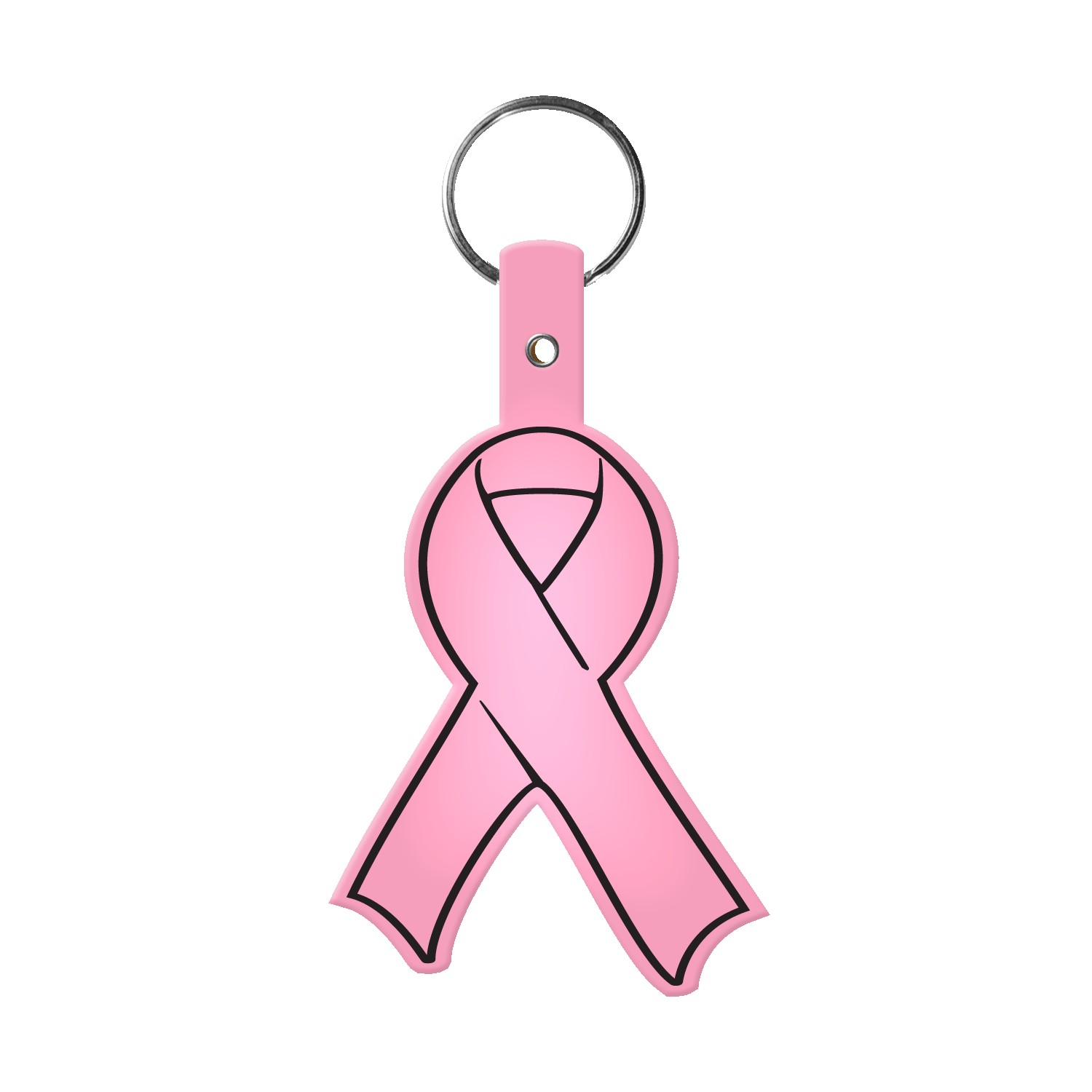 Picture of Awareness Ribbon Flexible Key Tag