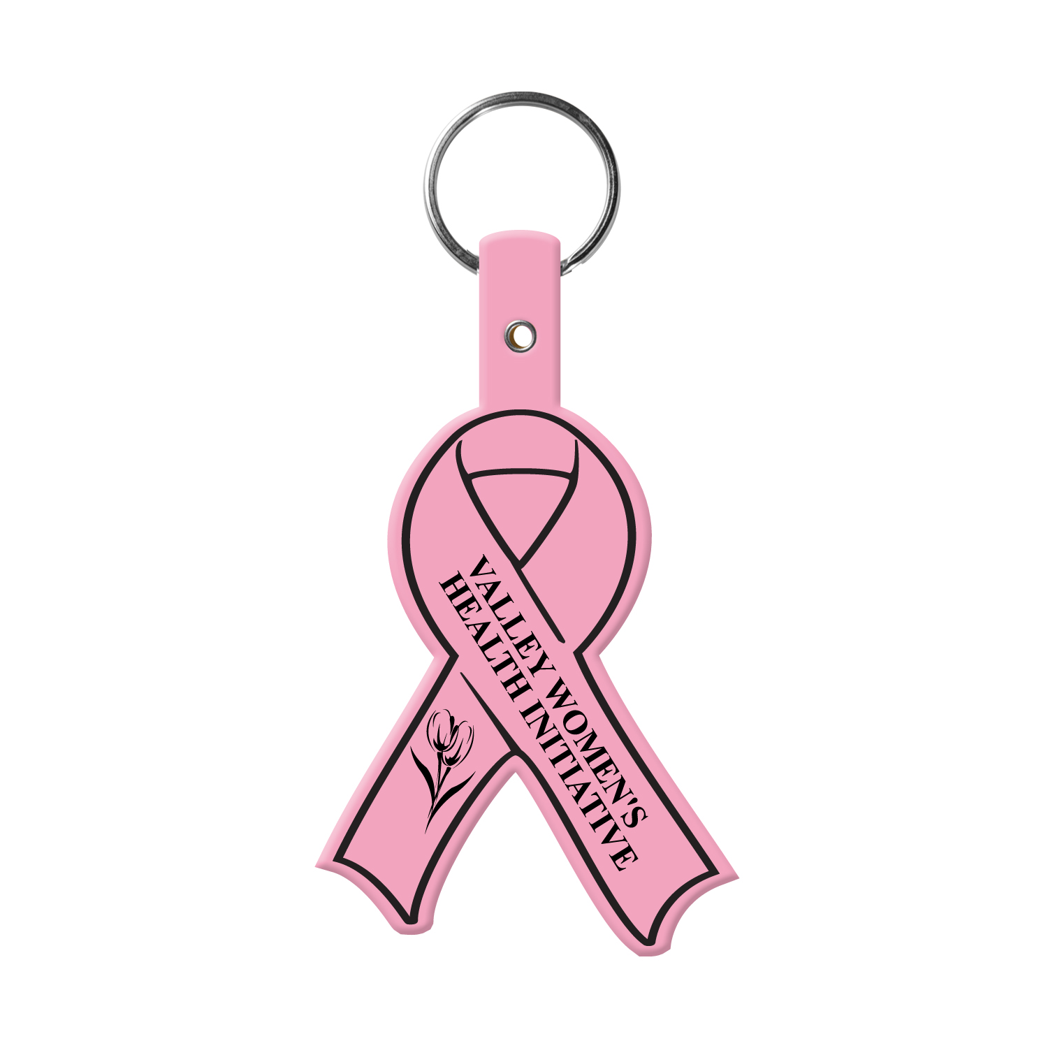 Picture of Awareness Ribbon Flexible Key Tag
