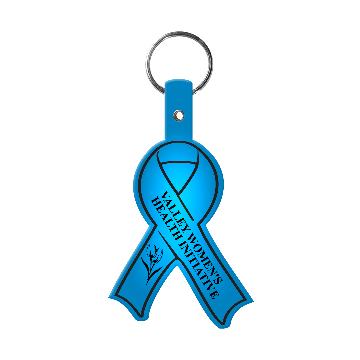 Picture of Awareness Ribbon Flexible Key Tag