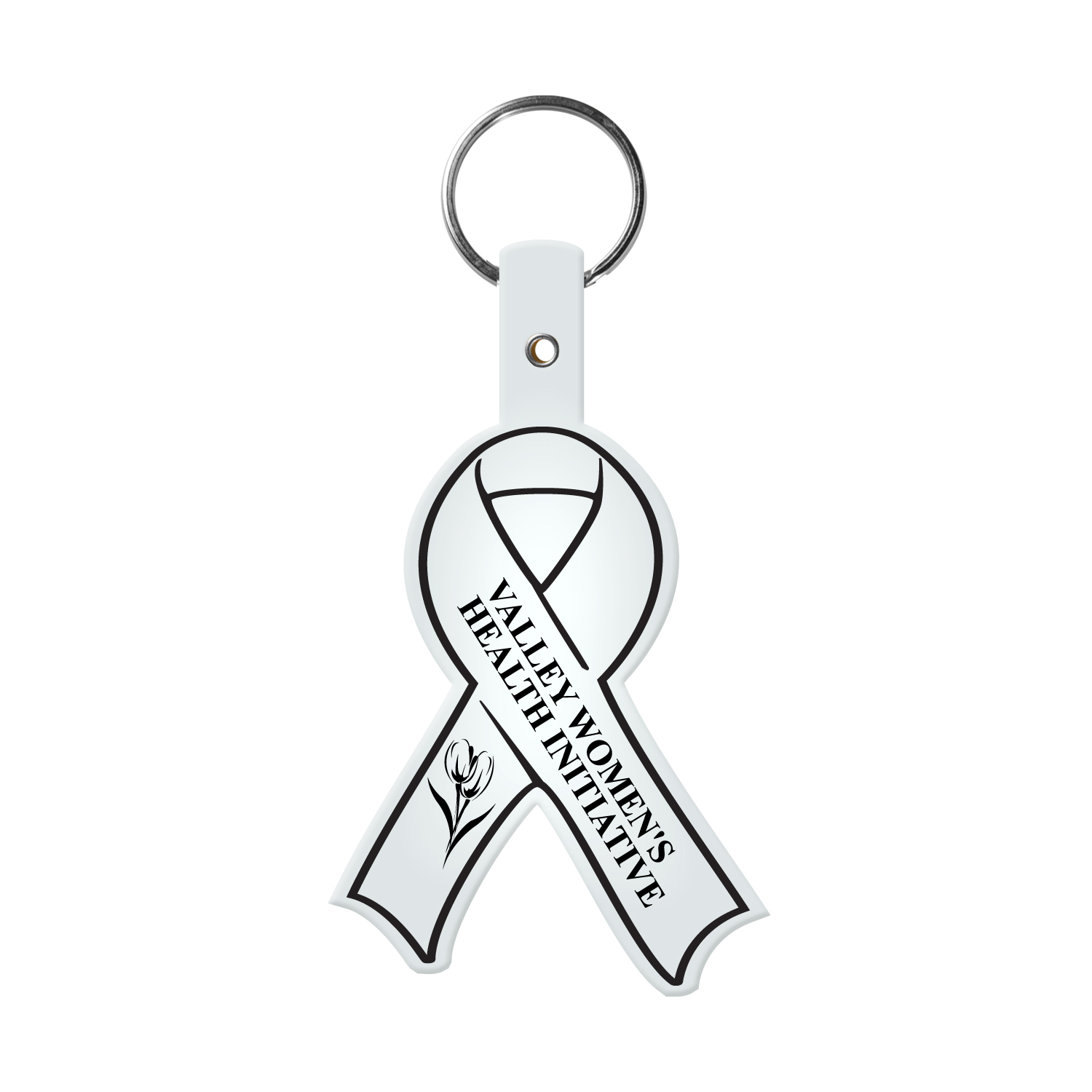 Picture of Awareness Ribbon Flexible Key Tag