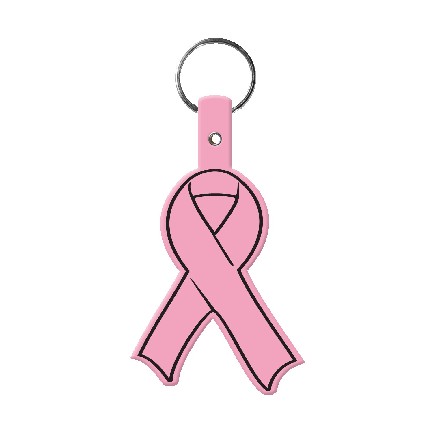 Picture of Awareness Ribbon Flexible Key Tag