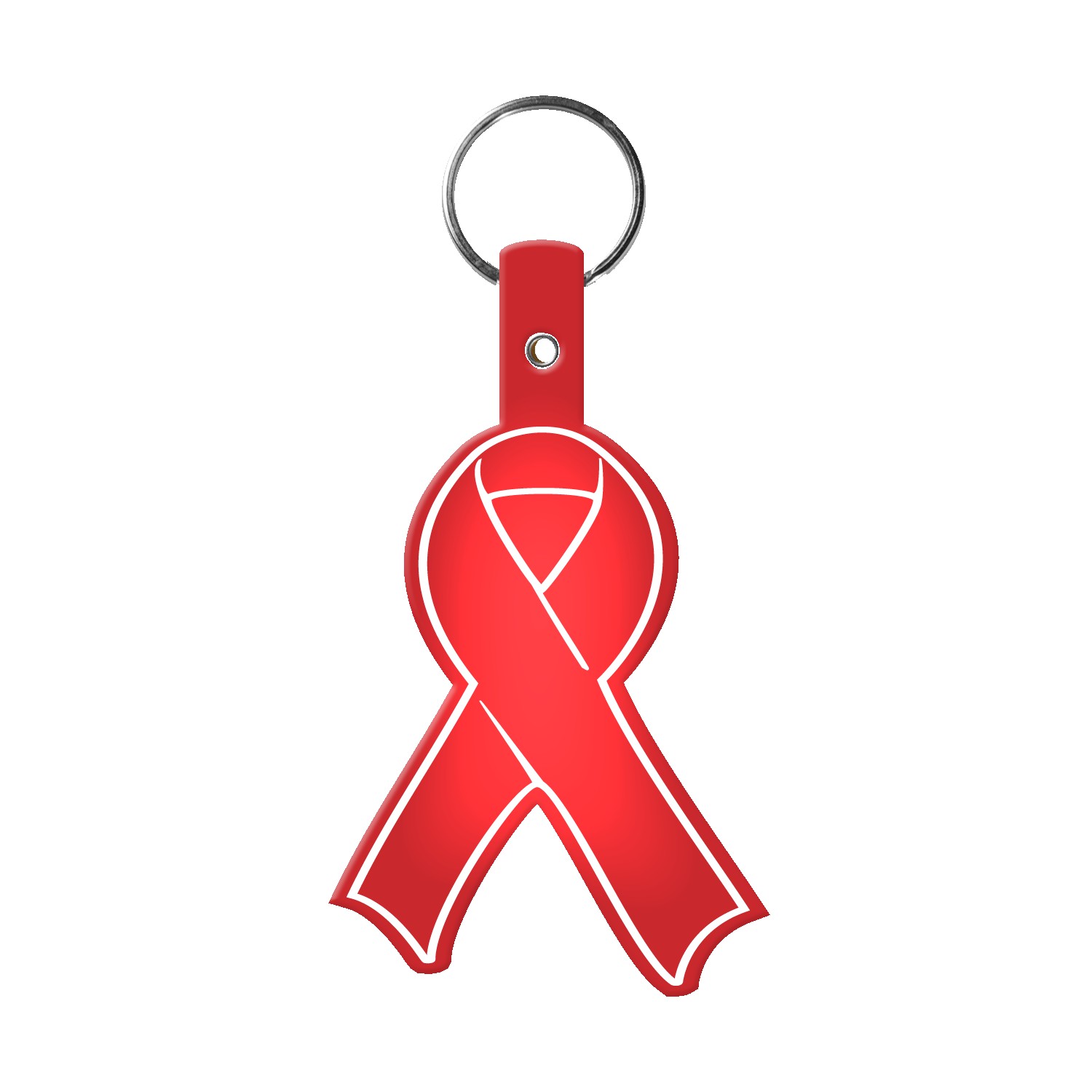 Picture of Awareness Ribbon Flexible Key Tag