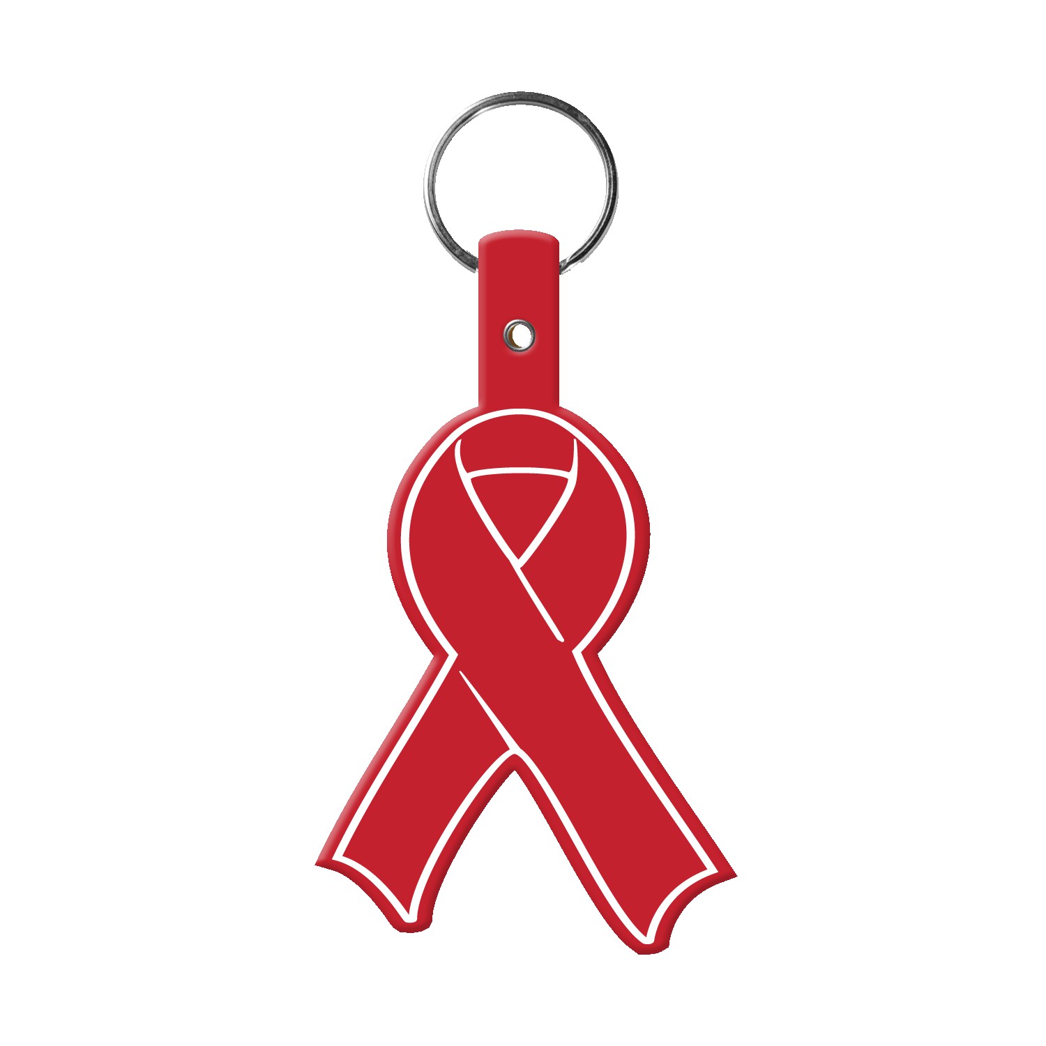 Picture of Awareness Ribbon Flexible Key Tag