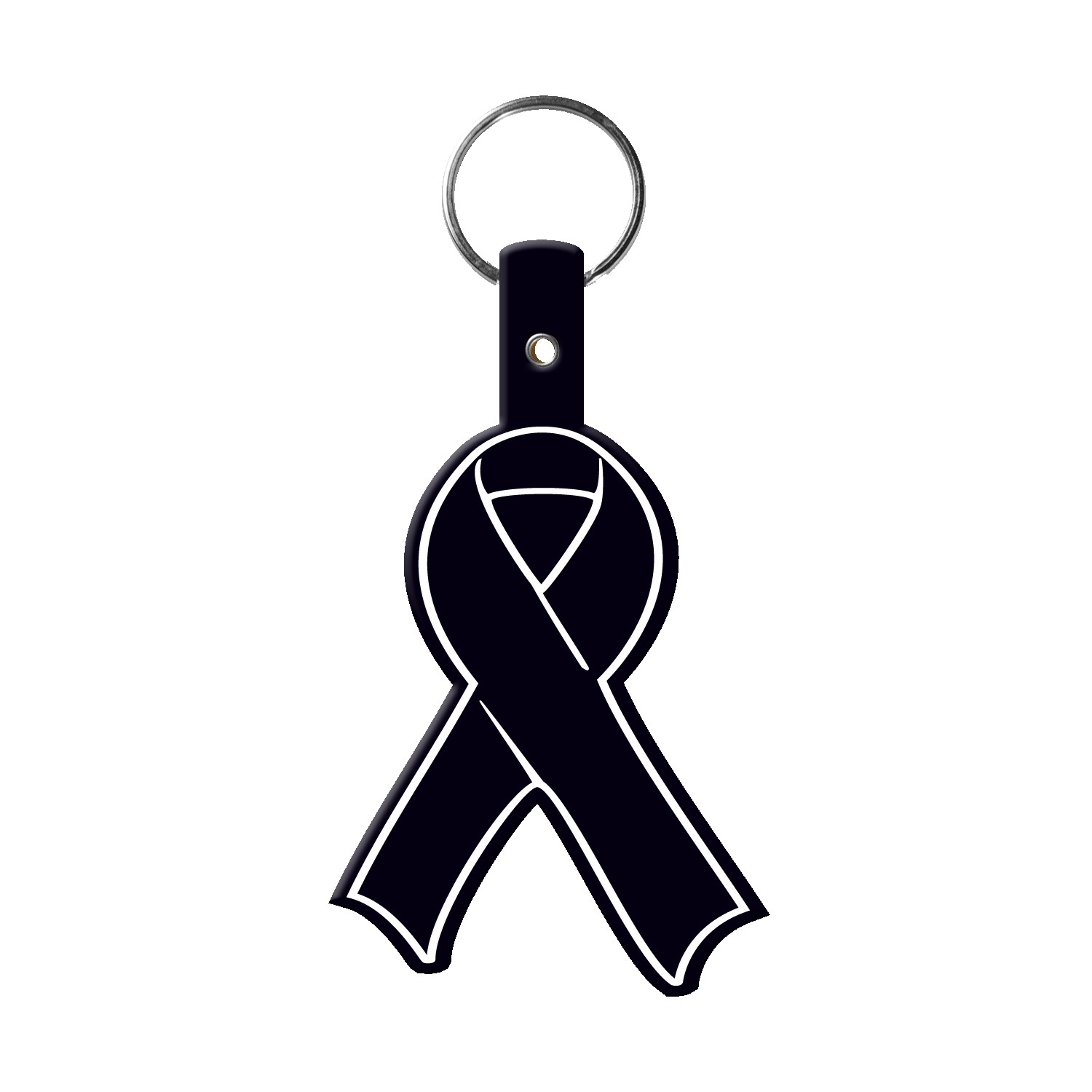 Picture of Awareness Ribbon Flexible Key Tag