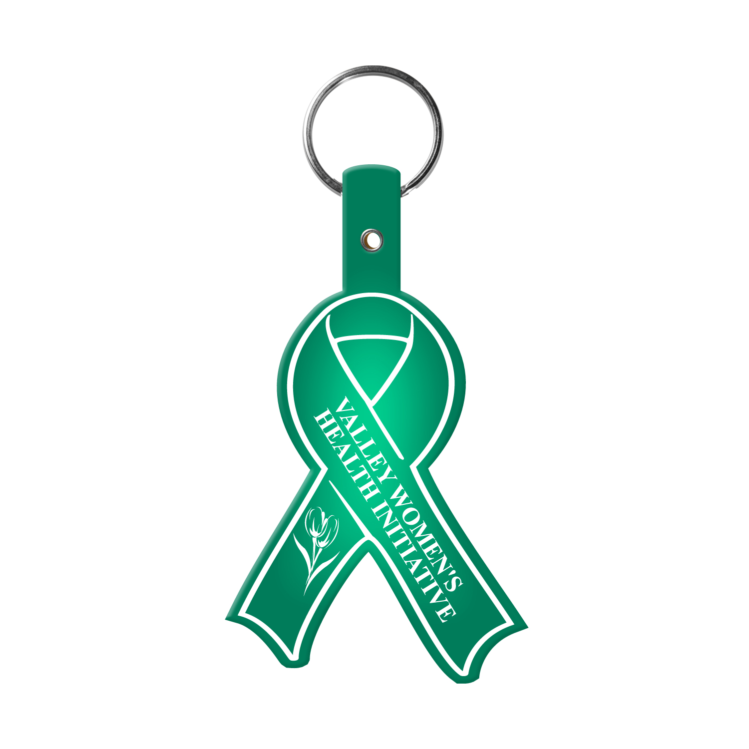 Picture of Awareness Ribbon Flexible Key Tag