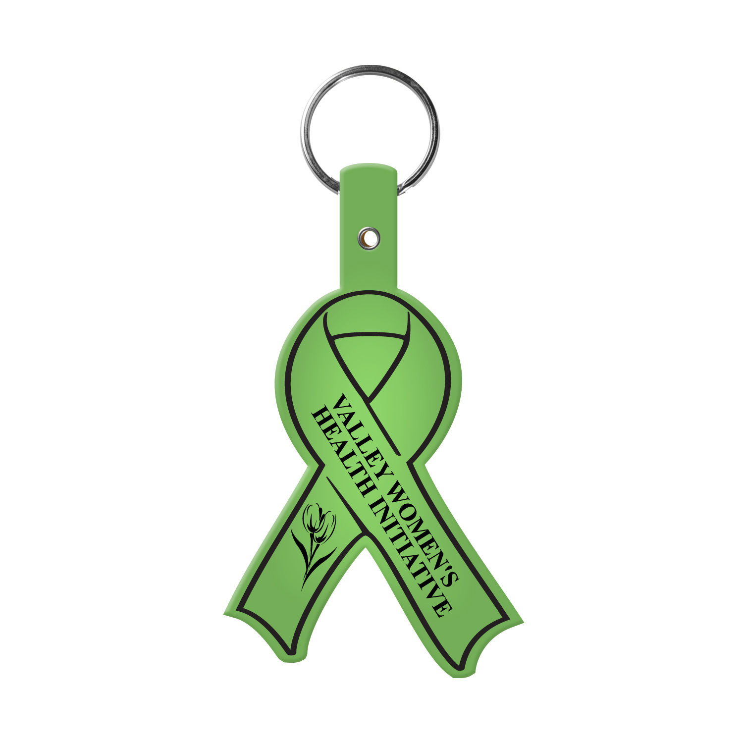 Picture of Awareness Ribbon Flexible Key Tag
