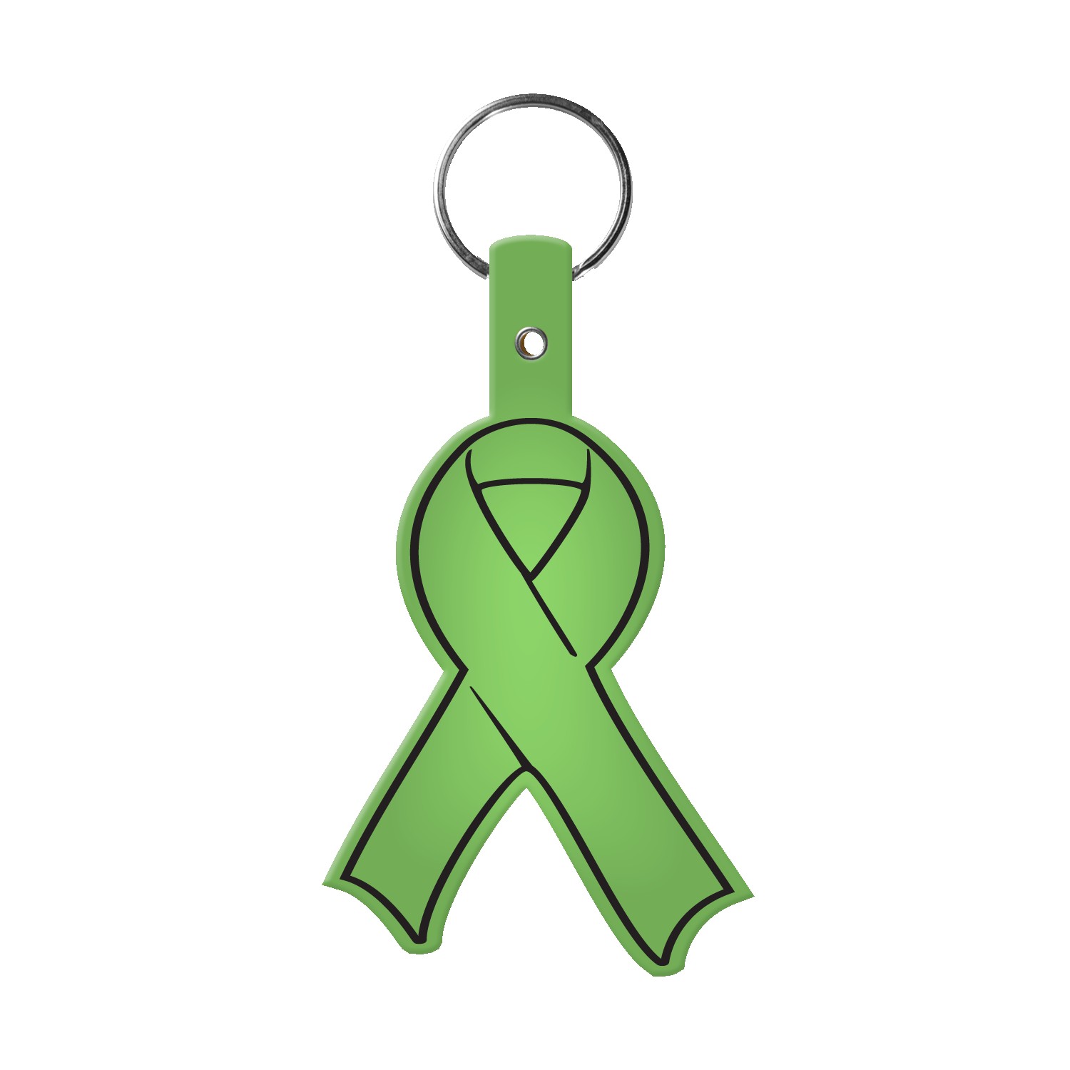 Picture of Awareness Ribbon Flexible Key Tag