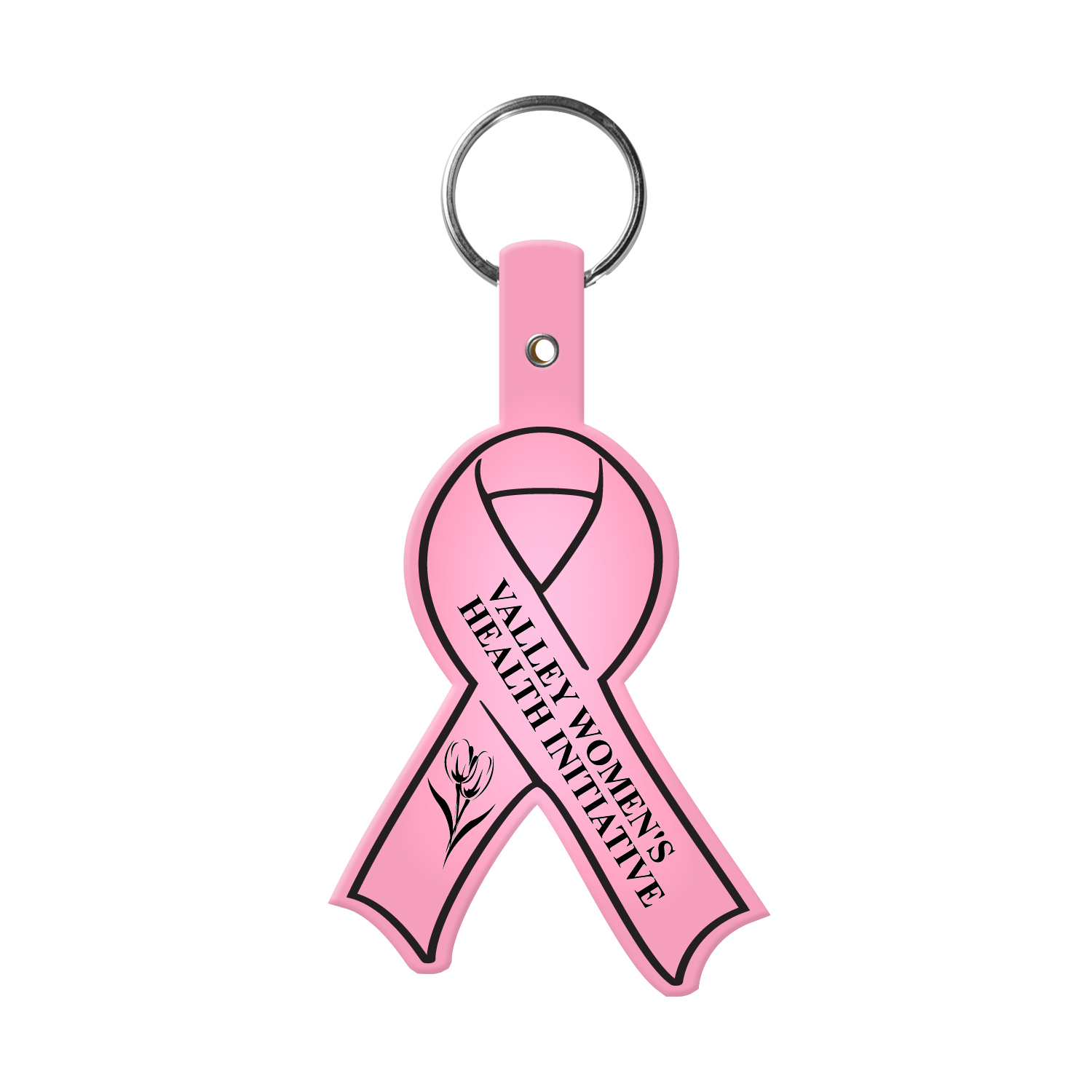 Picture of Awareness Ribbon Flexible Key Tag