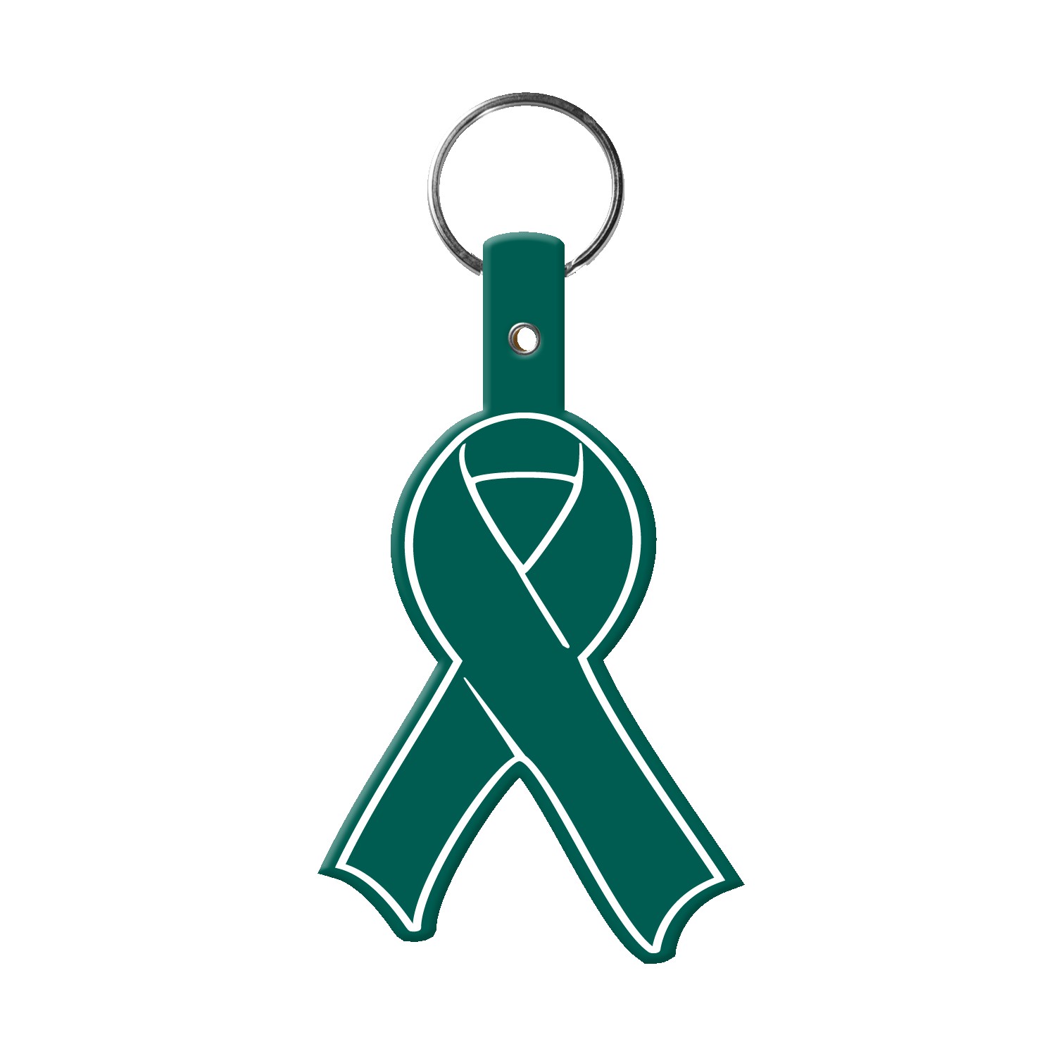 Picture of Awareness Ribbon Flexible Key Tag