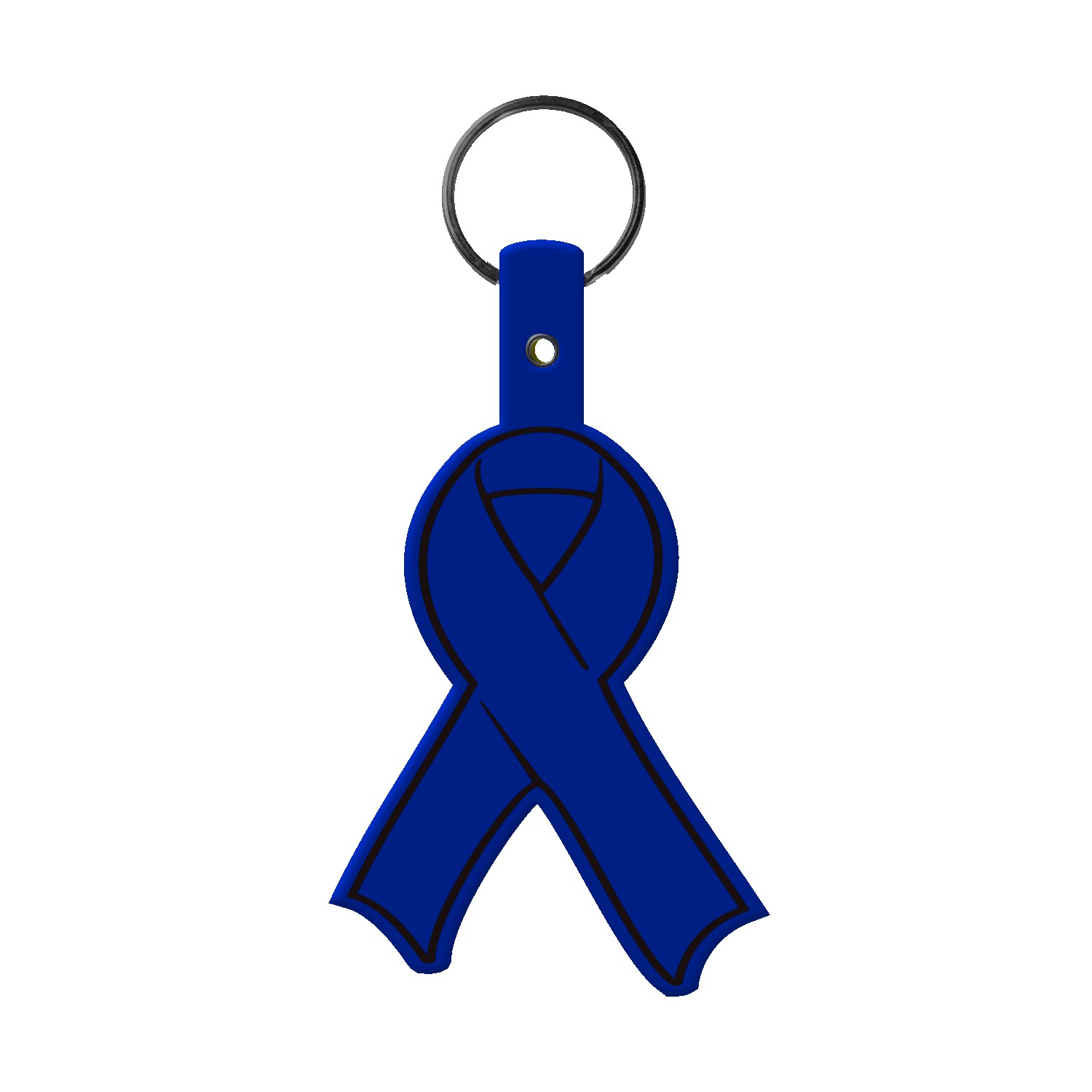 Picture of Awareness Ribbon Flexible Key Tag