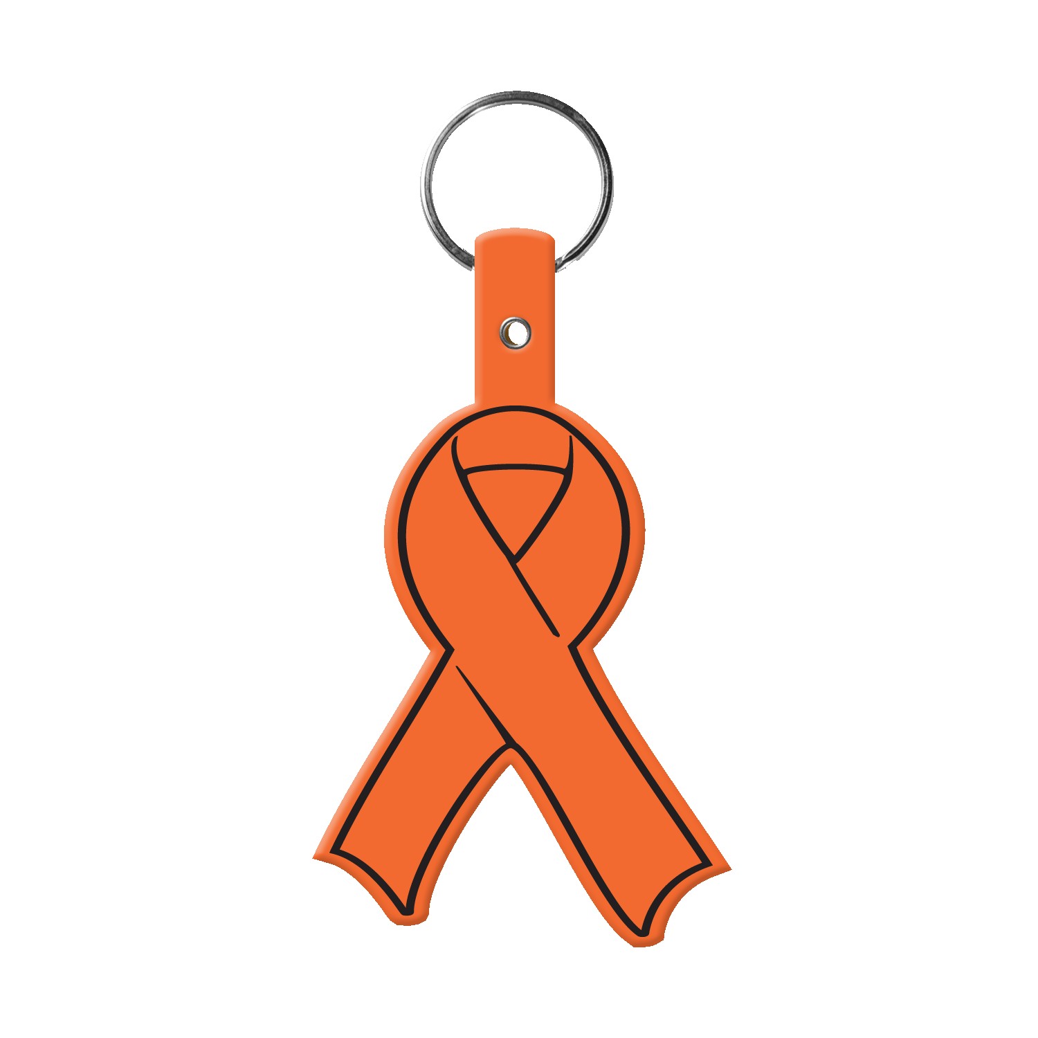 Picture of Awareness Ribbon Flexible Key Tag