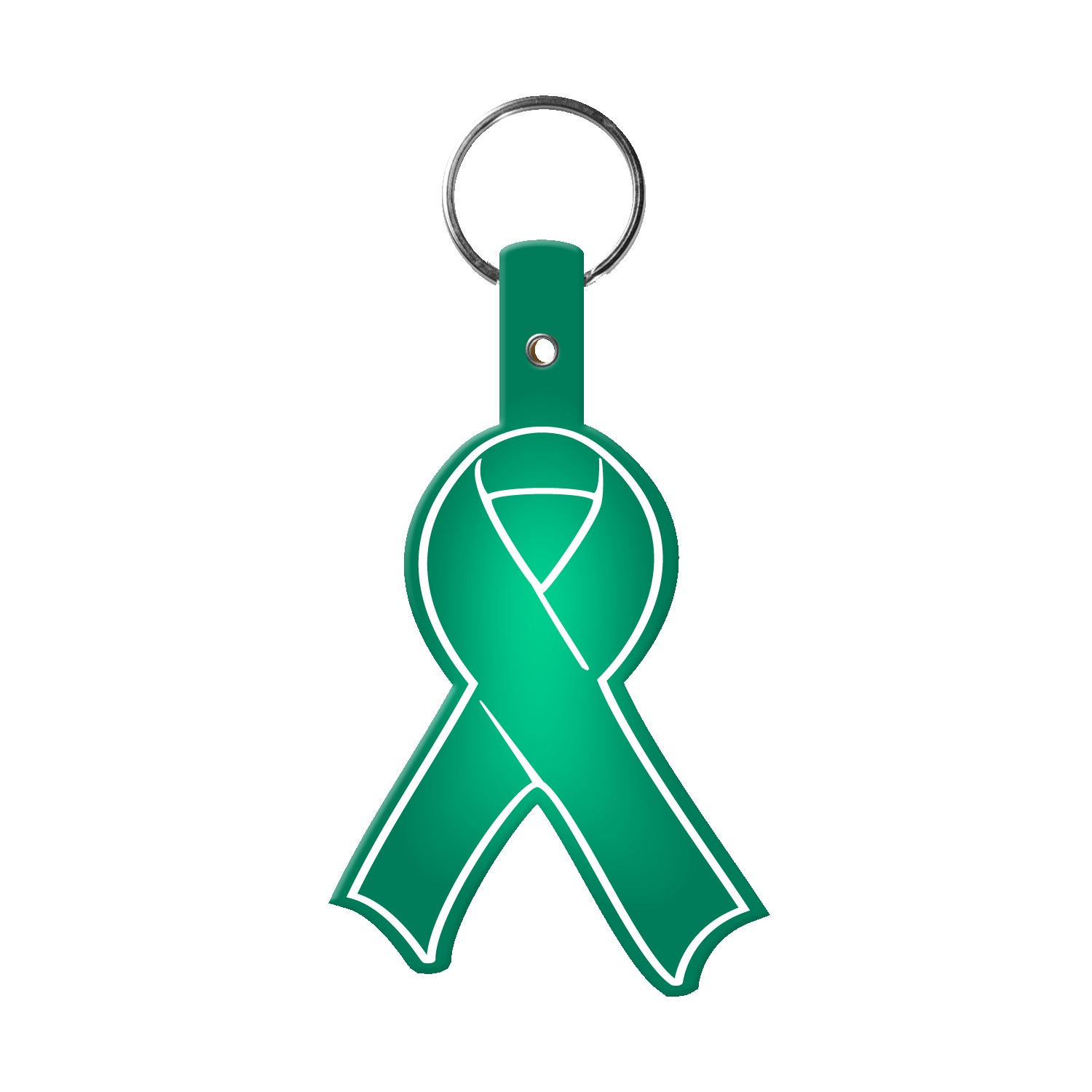 Picture of Awareness Ribbon Flexible Key Tag