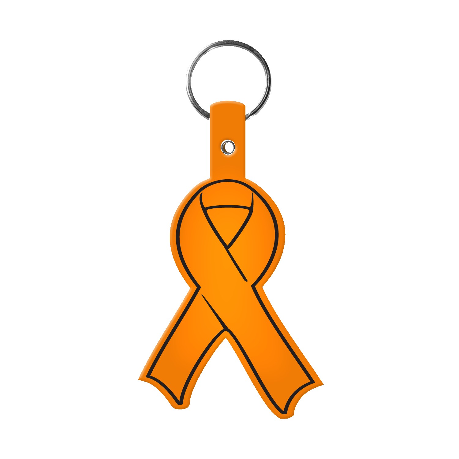 Picture of Awareness Ribbon Flexible Key Tag