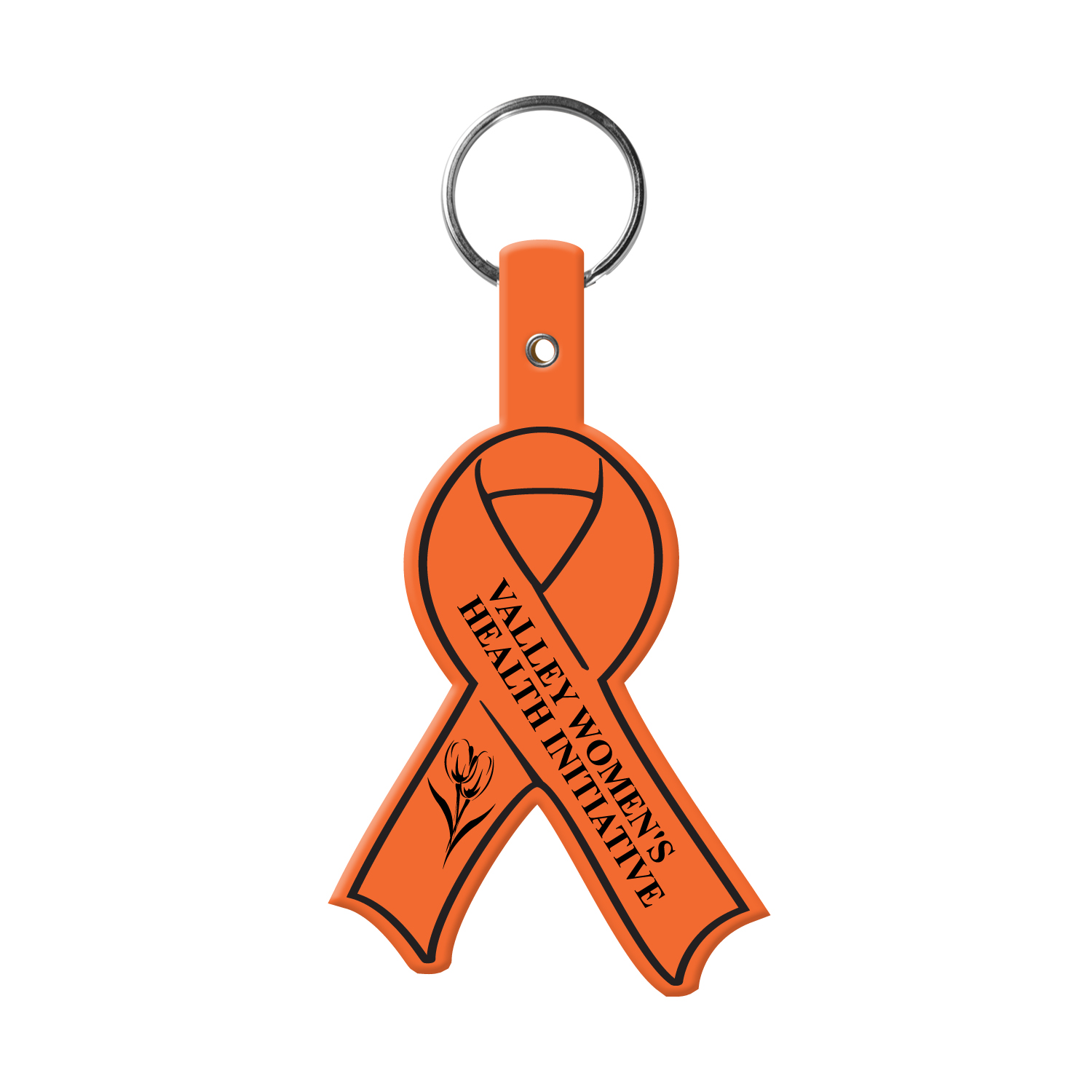 Picture of Awareness Ribbon Flexible Key Tag