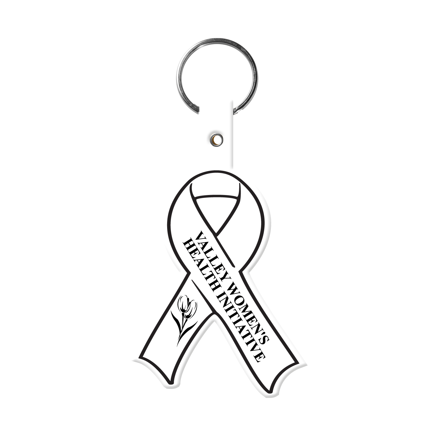 Picture of Awareness Ribbon Flexible Key Tag