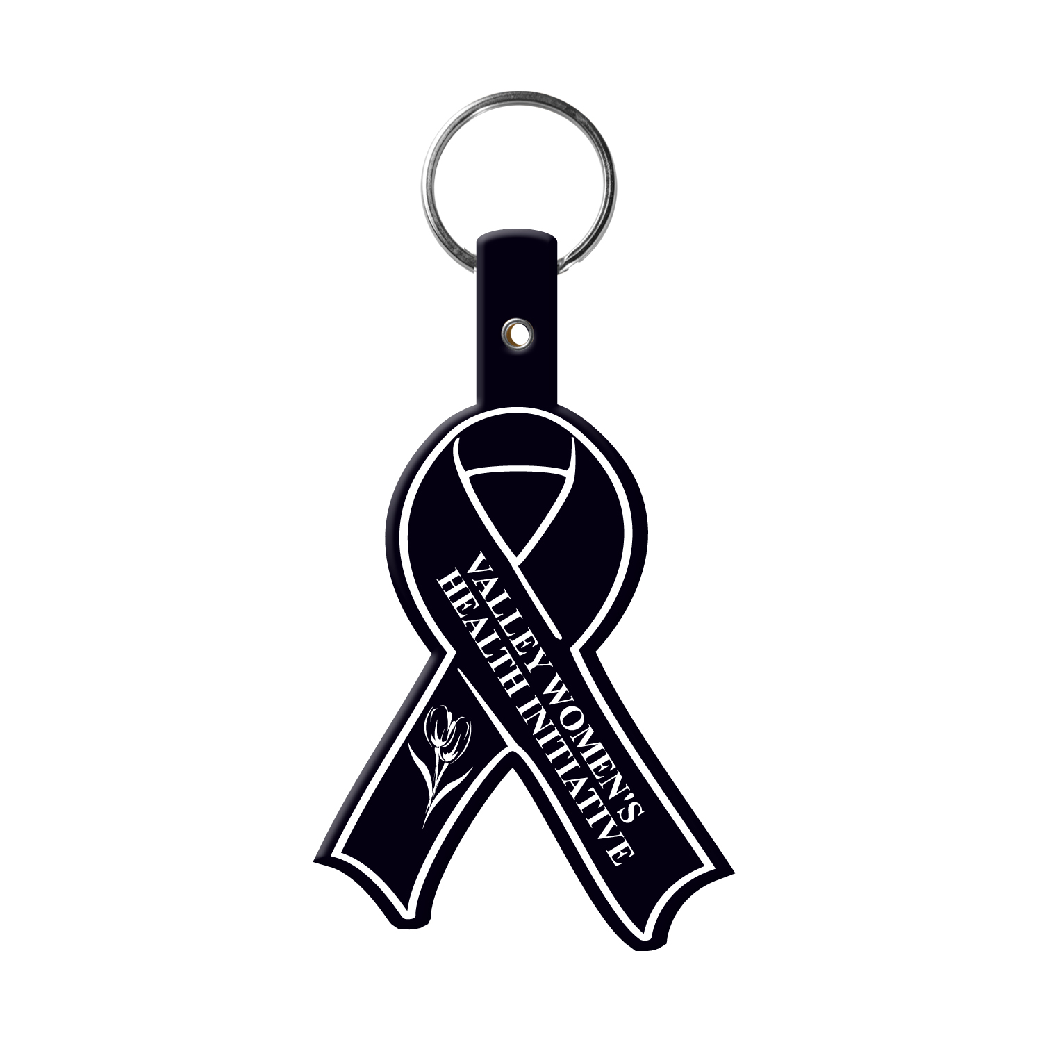 Picture of Awareness Ribbon Flexible Key Tag