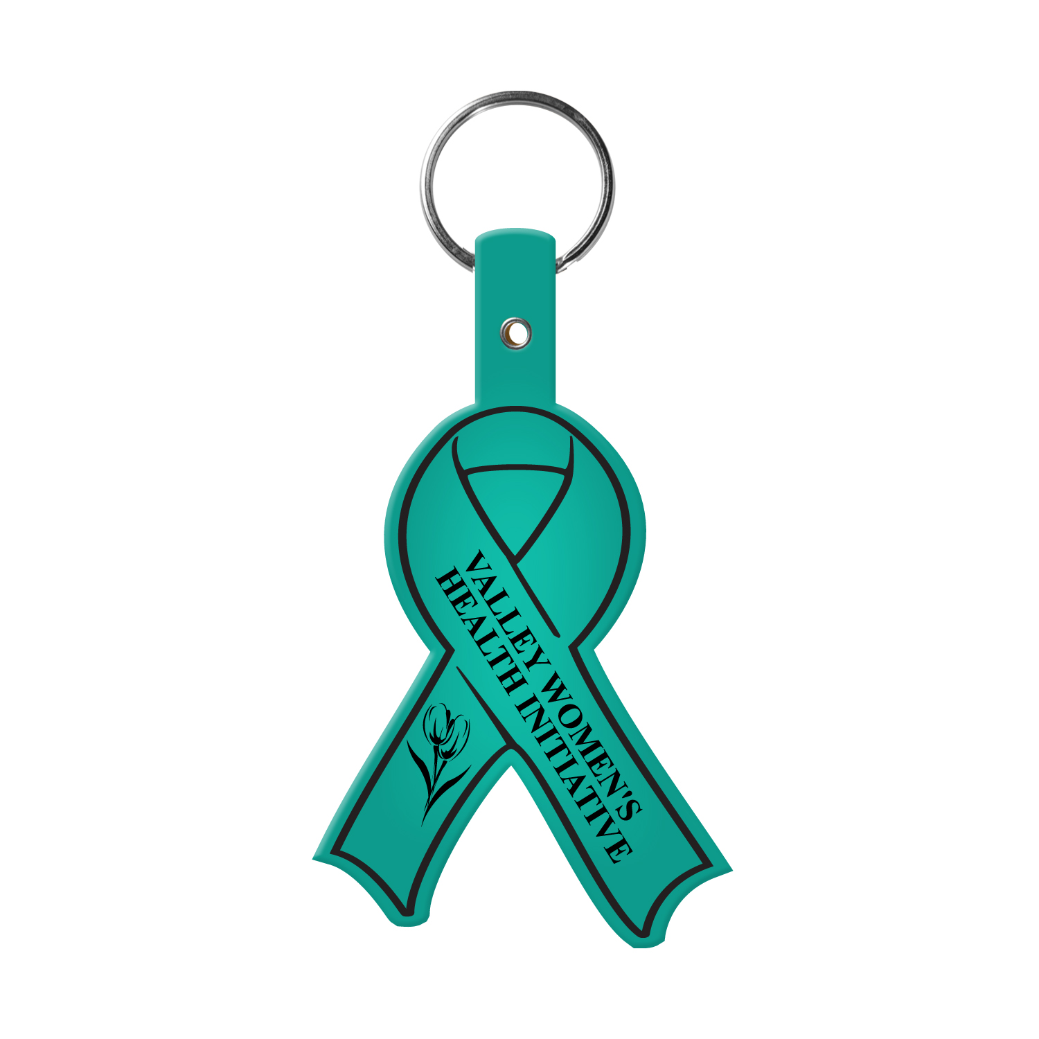 Picture of Awareness Ribbon Flexible Key Tag