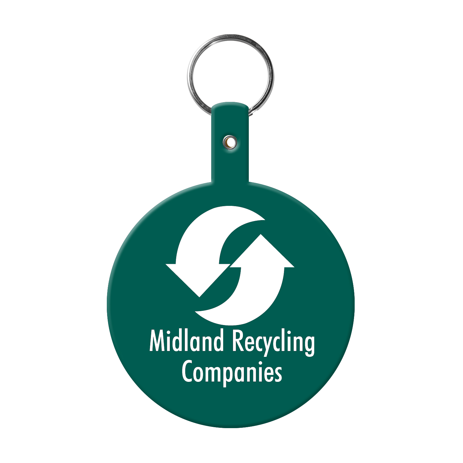 Picture of Large Circle Flexible Key Tag
