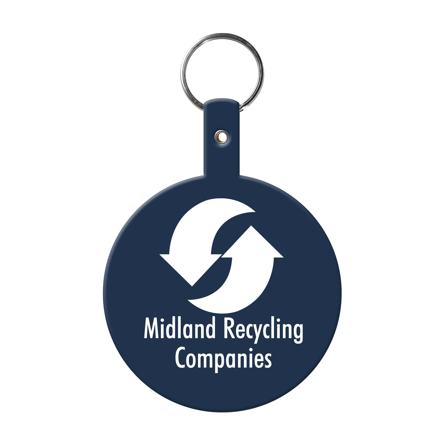 Picture of Large Circle Flexible Key Tag