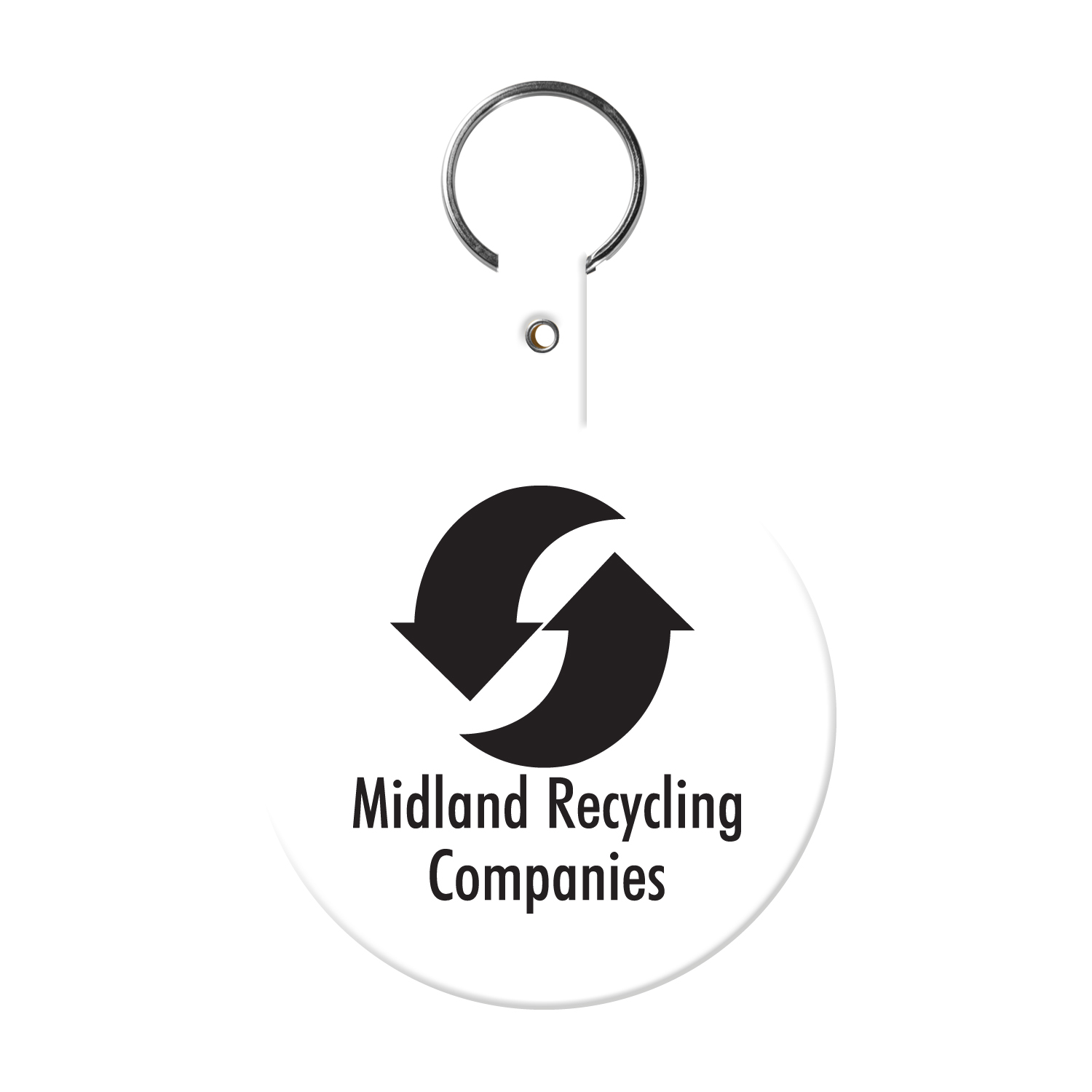 Picture of Large Circle Flexible Key Tag