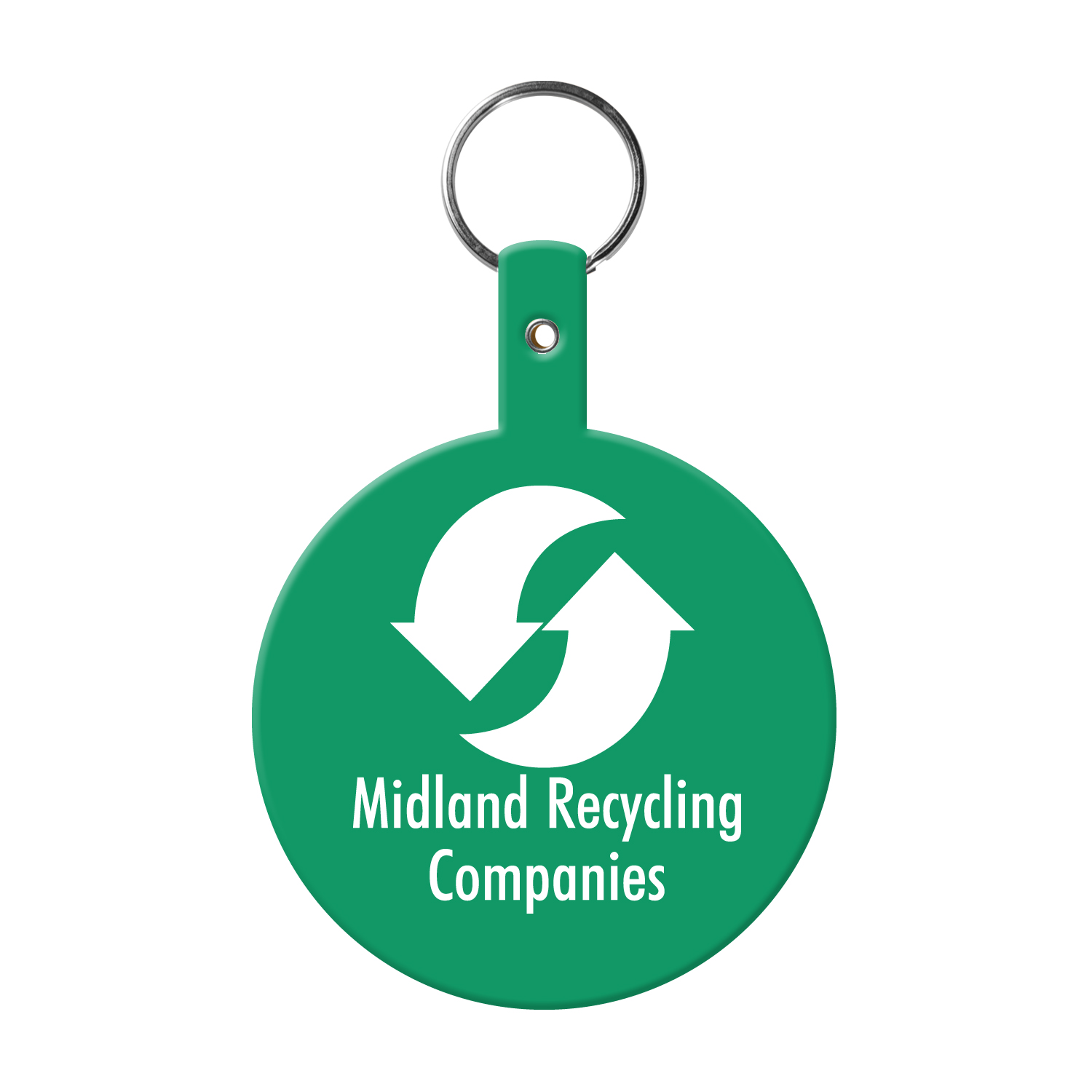 Picture of Large Circle Flexible Key Tag