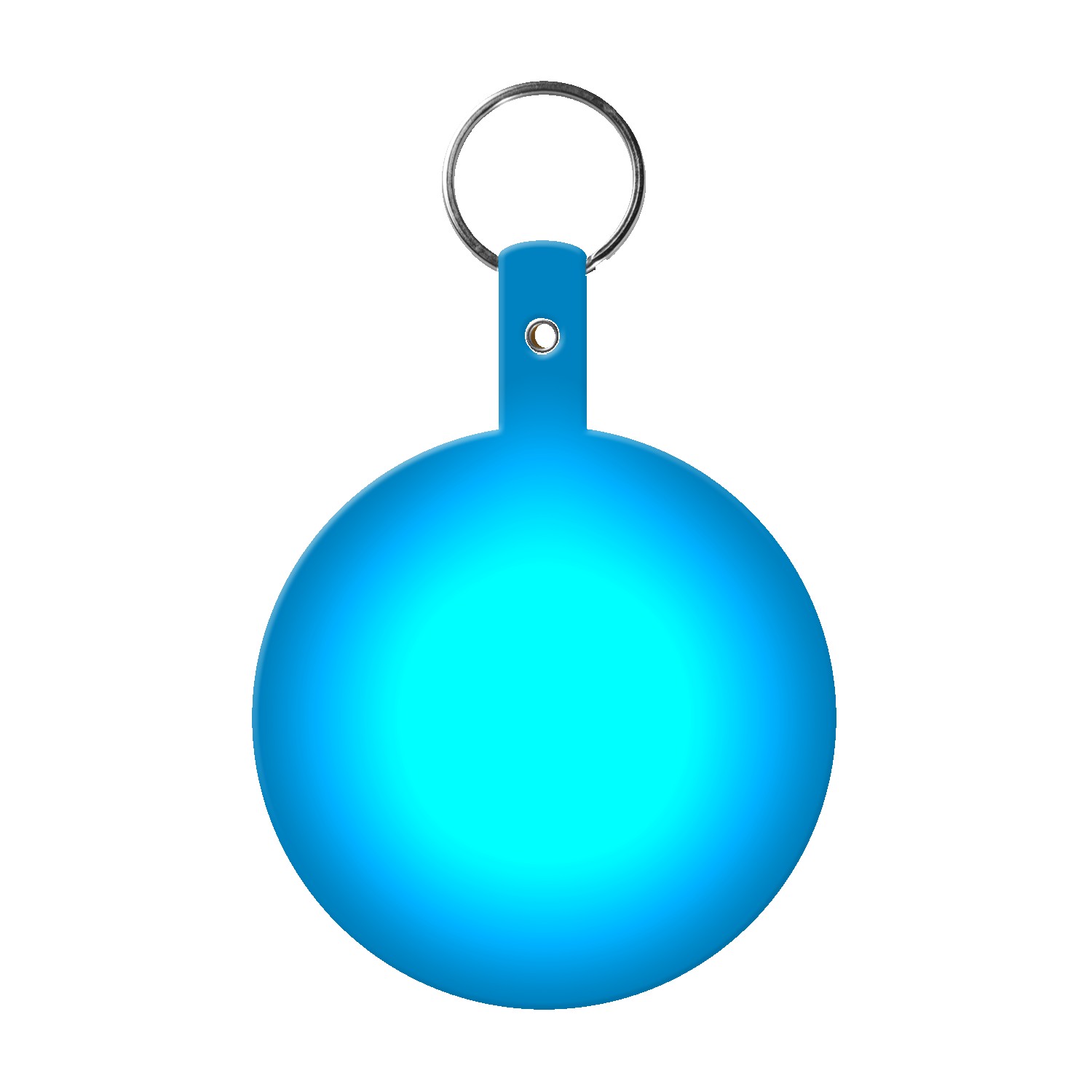 Picture of Large Circle Flexible Key Tag