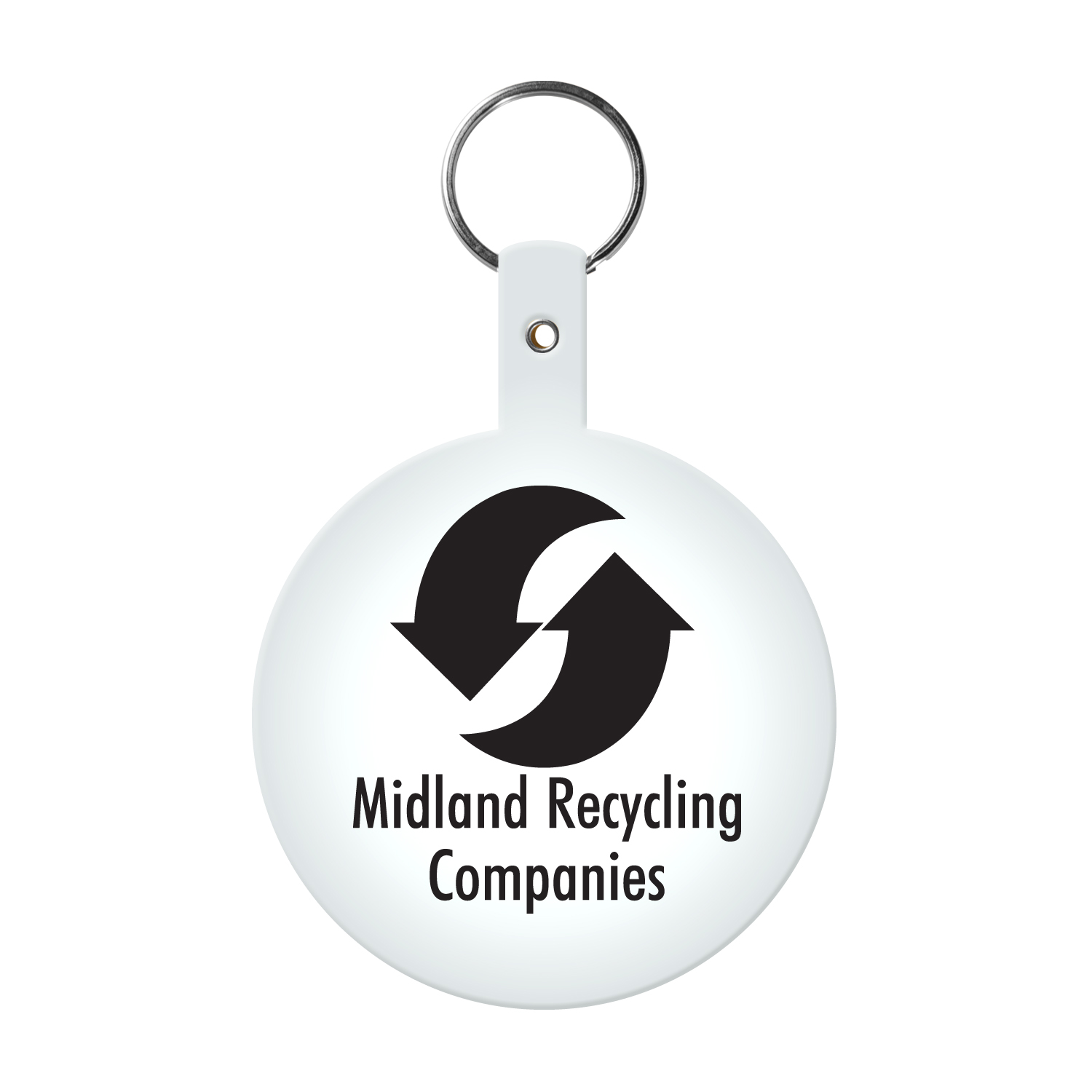 Picture of Large Circle Flexible Key Tag