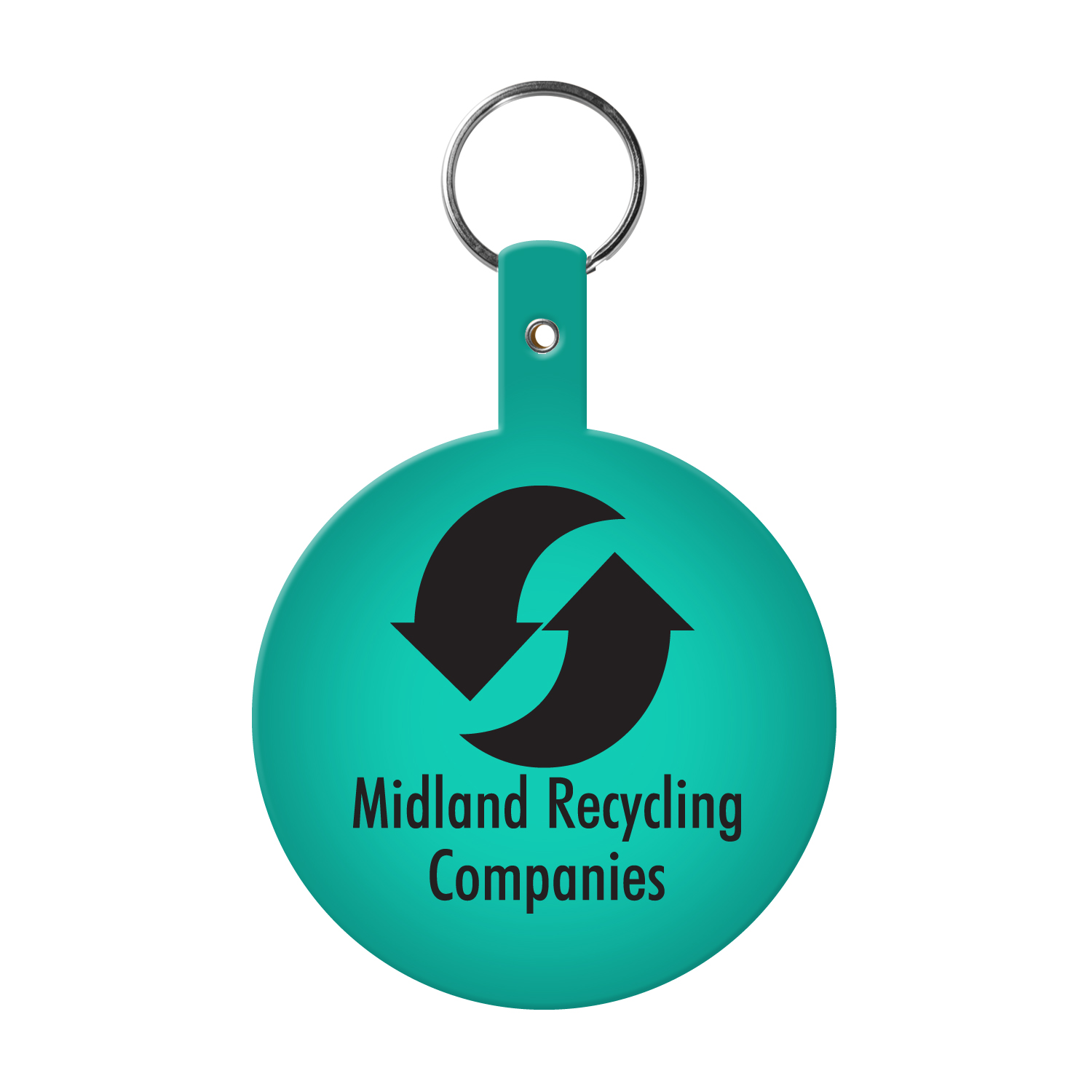 Picture of Large Circle Flexible Key Tag