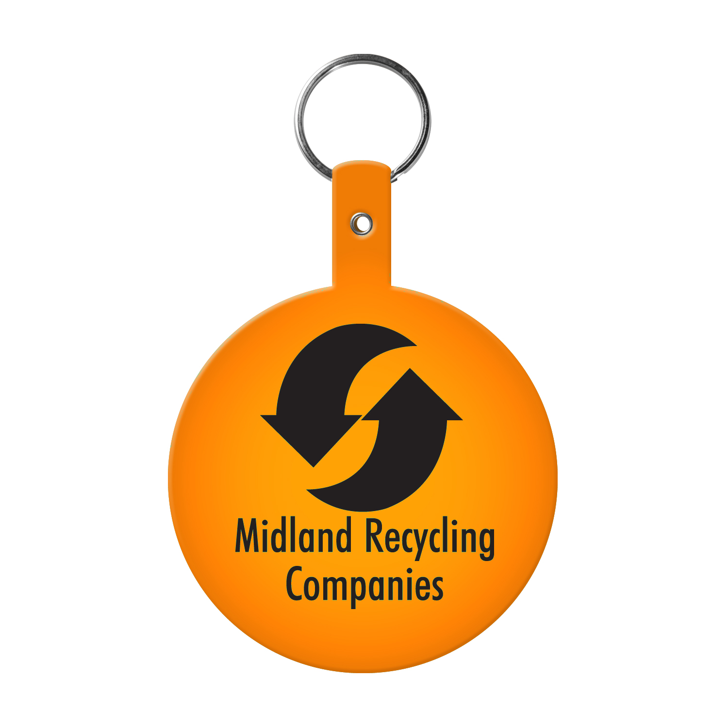 Picture of Large Circle Flexible Key Tag