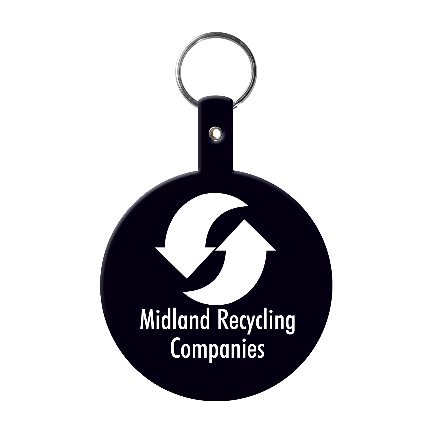 Picture of Large Circle Flexible Key Tag