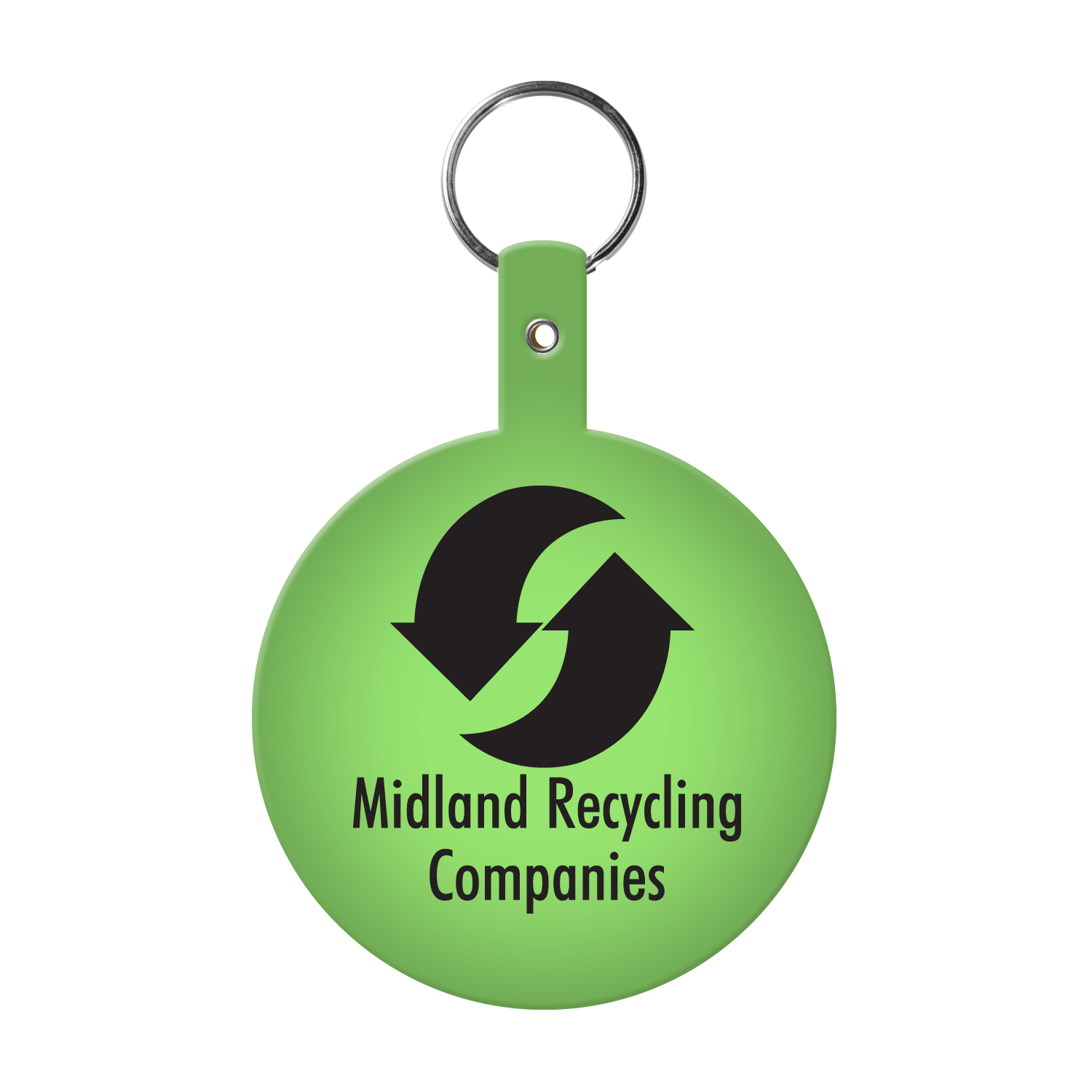 Picture of Large Circle Flexible Key Tag