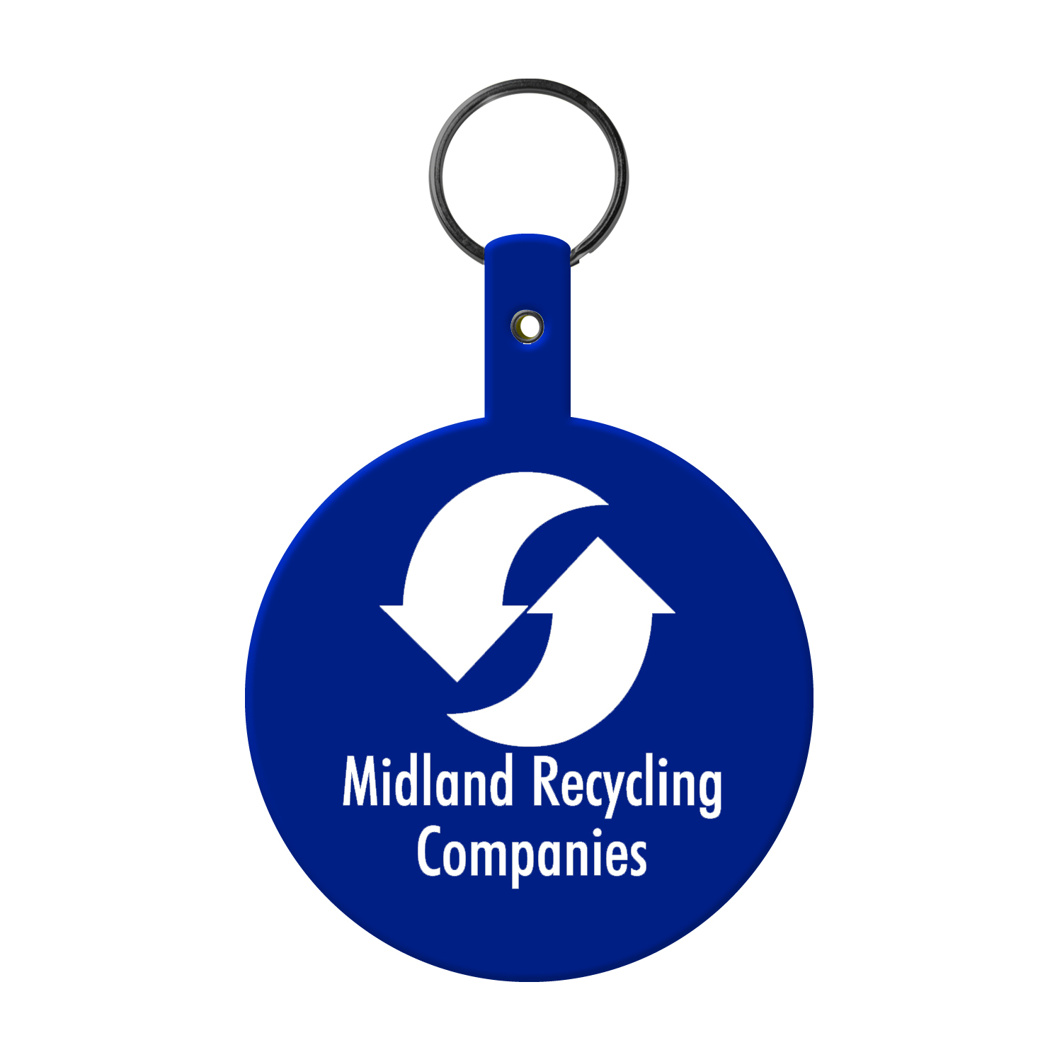 Picture of Large Circle Flexible Key Tag