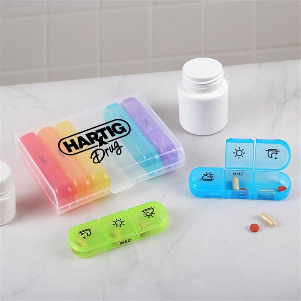 Picture of 21 Compartment 7 Day Pill Box